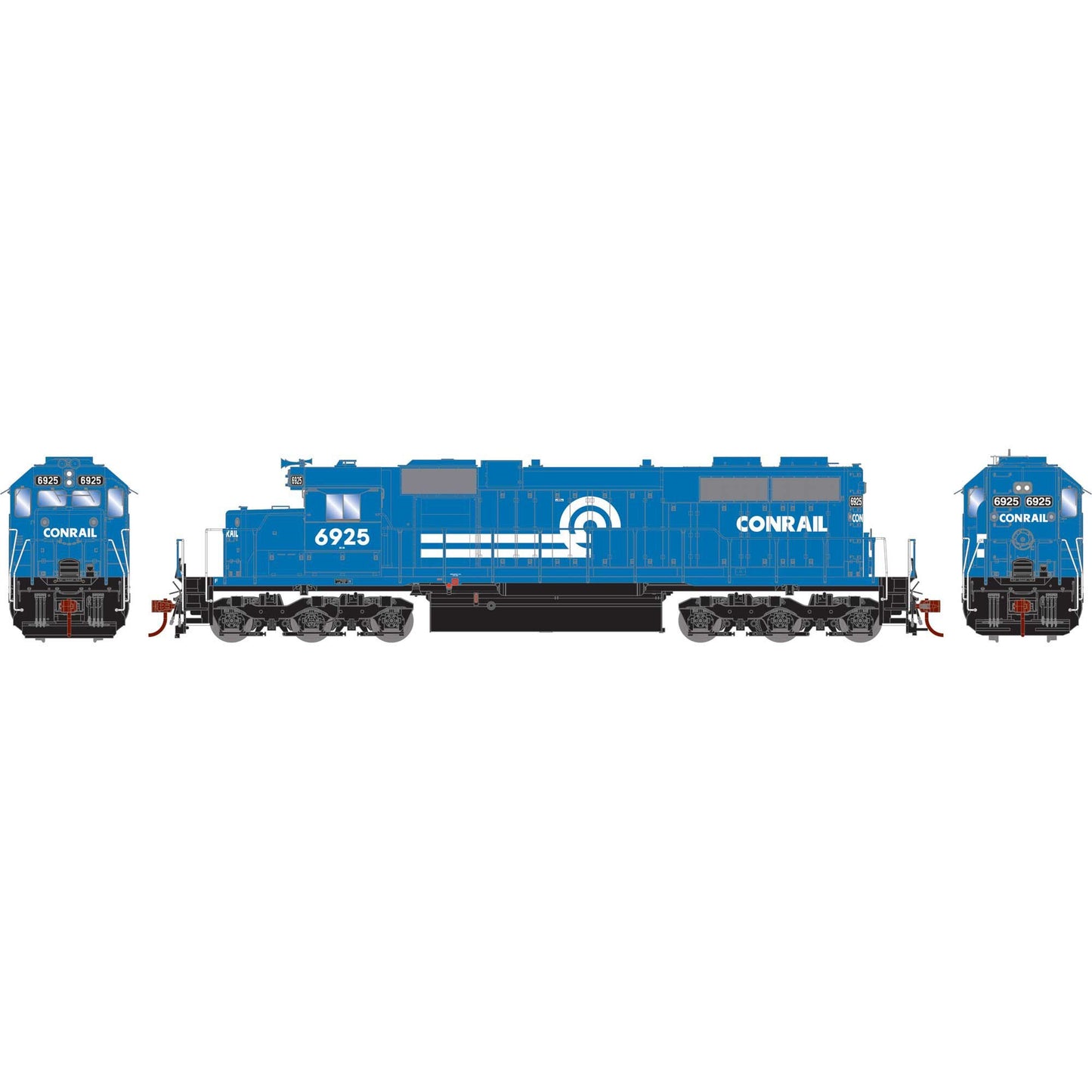 HO EMD SD38 Locomotive with DCC & Sound, CR #6925 (ATH-1444)