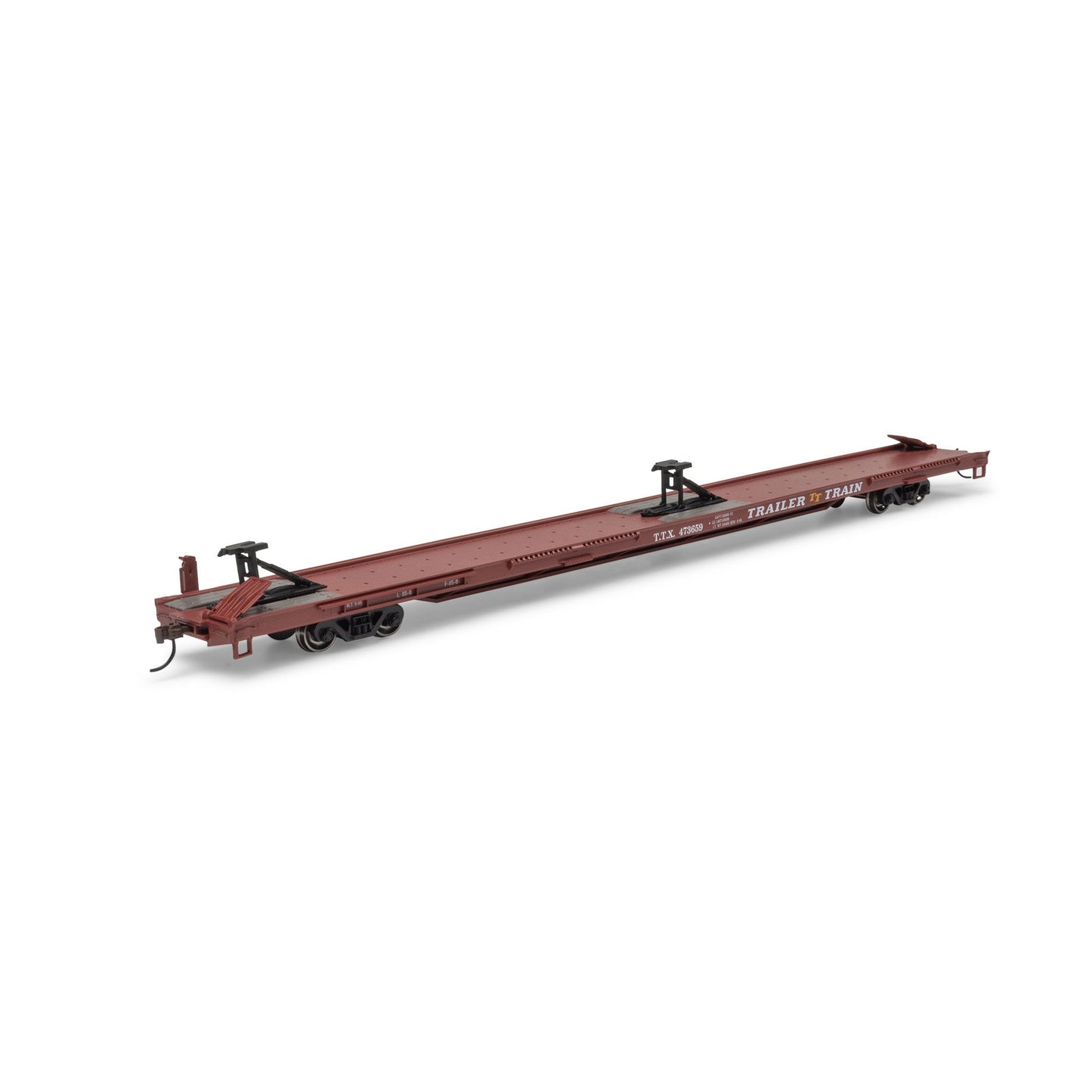 HO 85' TOFC Flat Car TTX #473659 (ATH-1544)