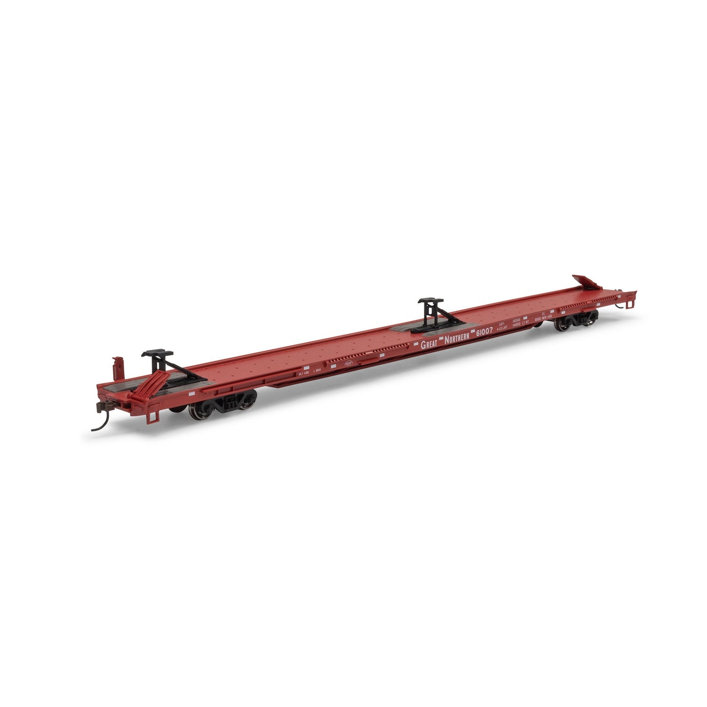 HO ATH 85' TOFC Flat Car GN #61007 (ATH-1546)