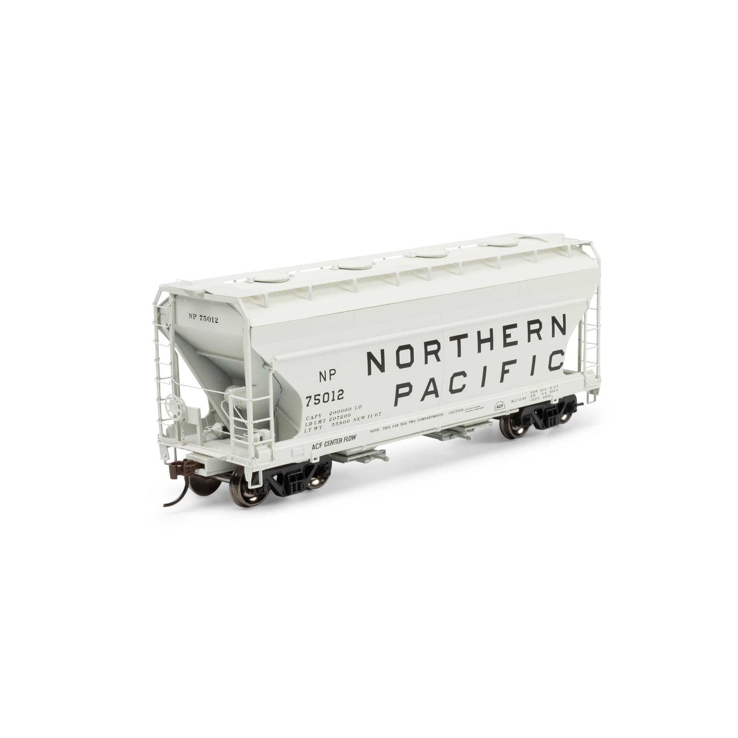 HO ACF 2970 Covered Hopper NP #75012 (ATH-1690)