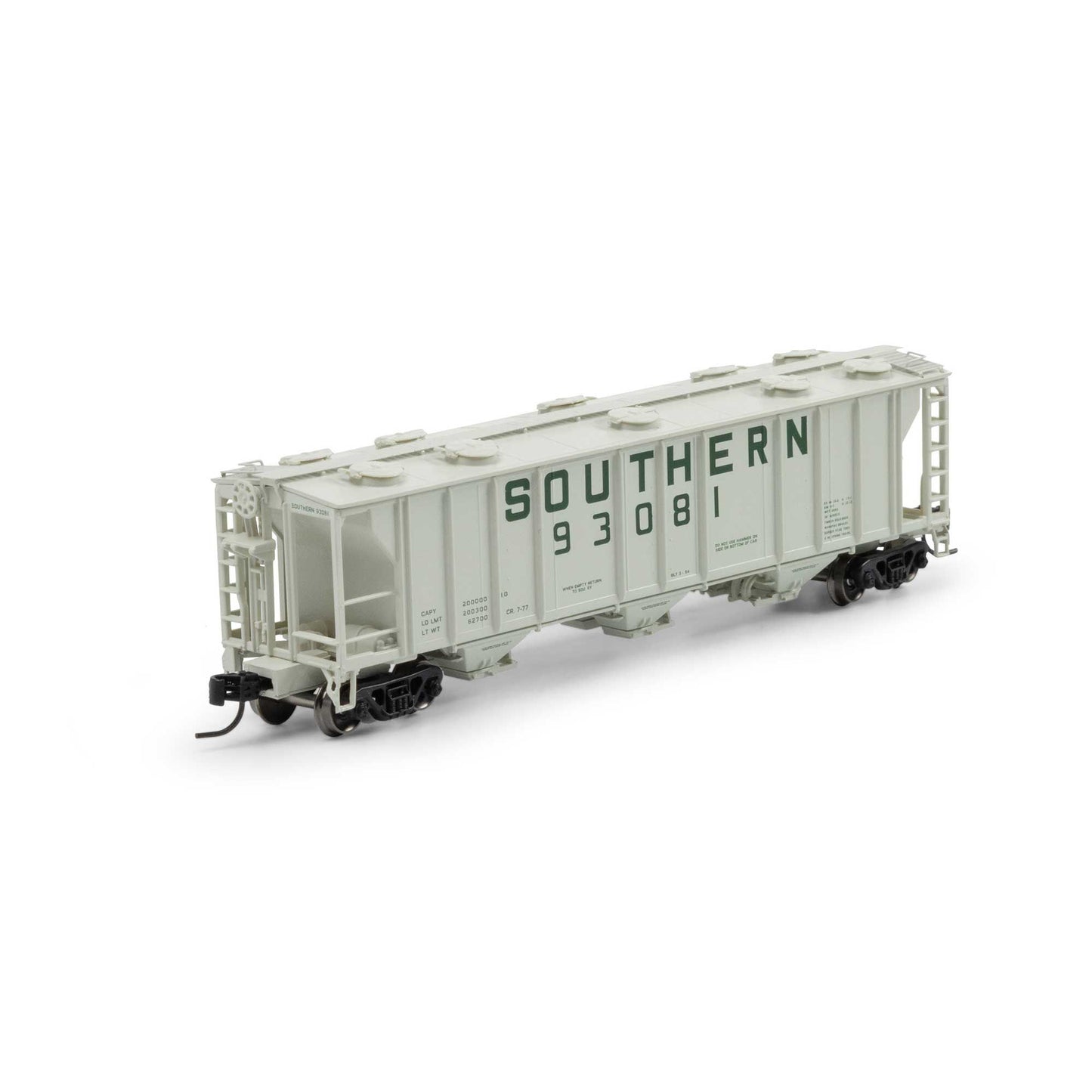 N PS-2 2893 3-Bay Covered Hopper SOU #93081 (ATH-1732)