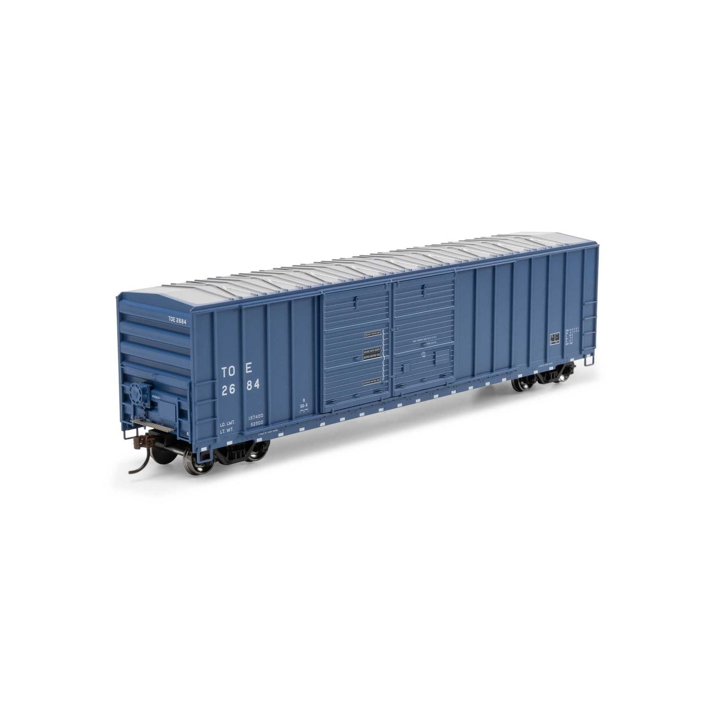 HO 50' FMC 5077 DD Offset Box Car, TOE #2684 (ATH-1742)