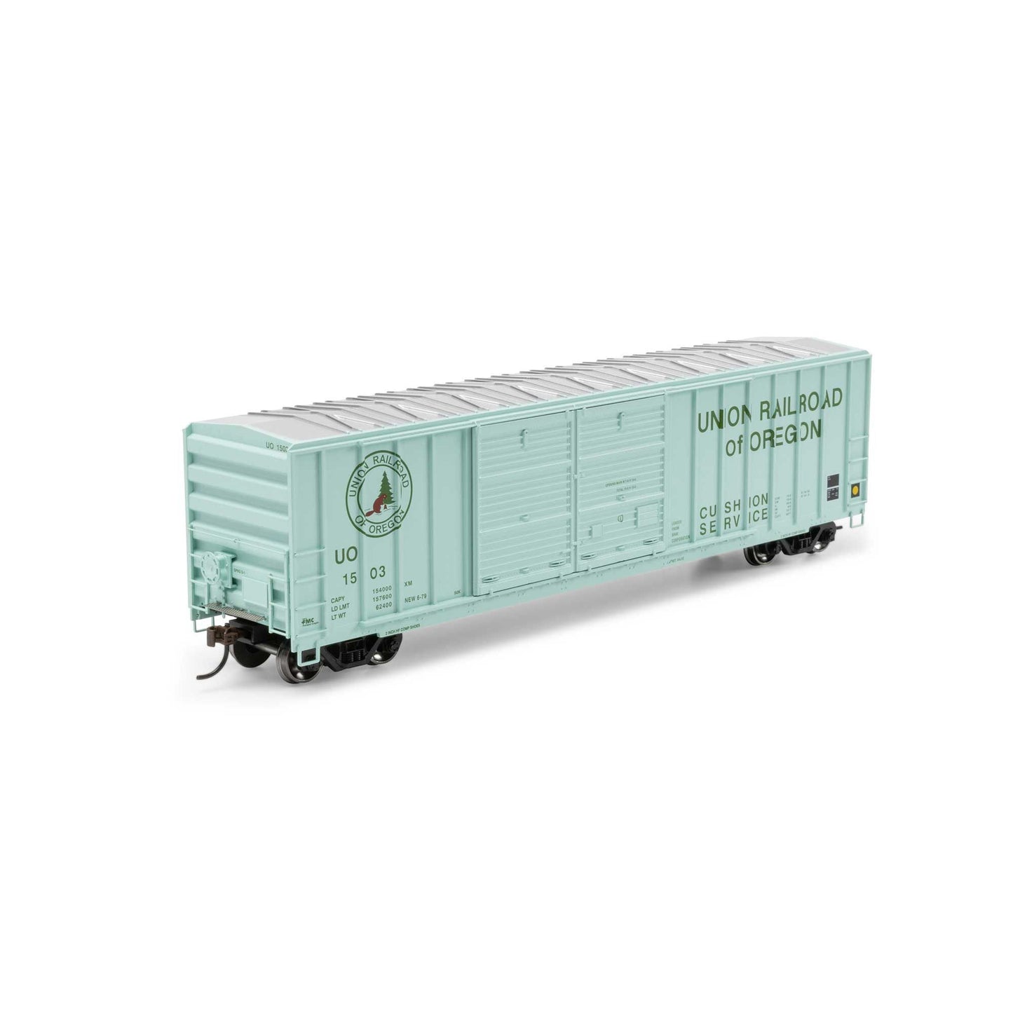 HO 50' FMC 5077 DD Offset Box Car (ATH-1744)