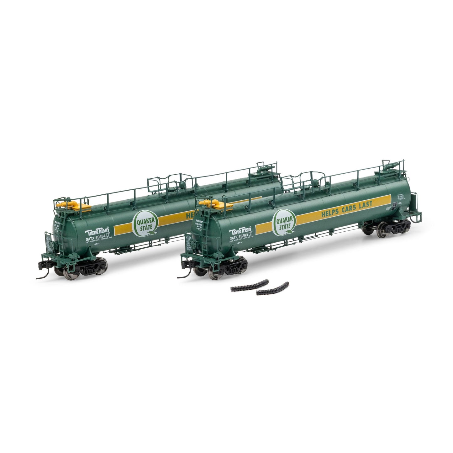 N TankTrain Intermediate GATX Quaker State Model (ATH-1792)