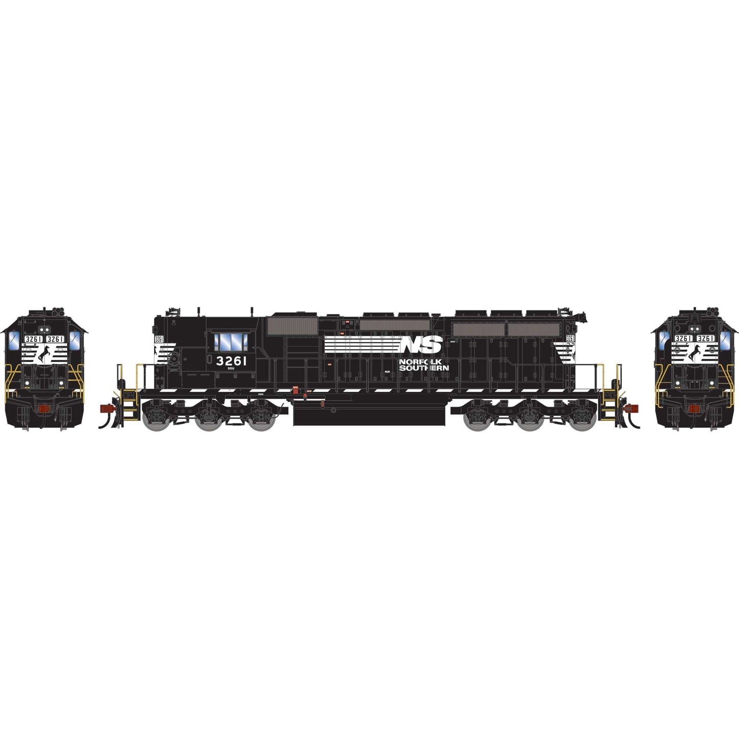 HO SD40-2 Locomotive NS #3261 (ATH-1800)