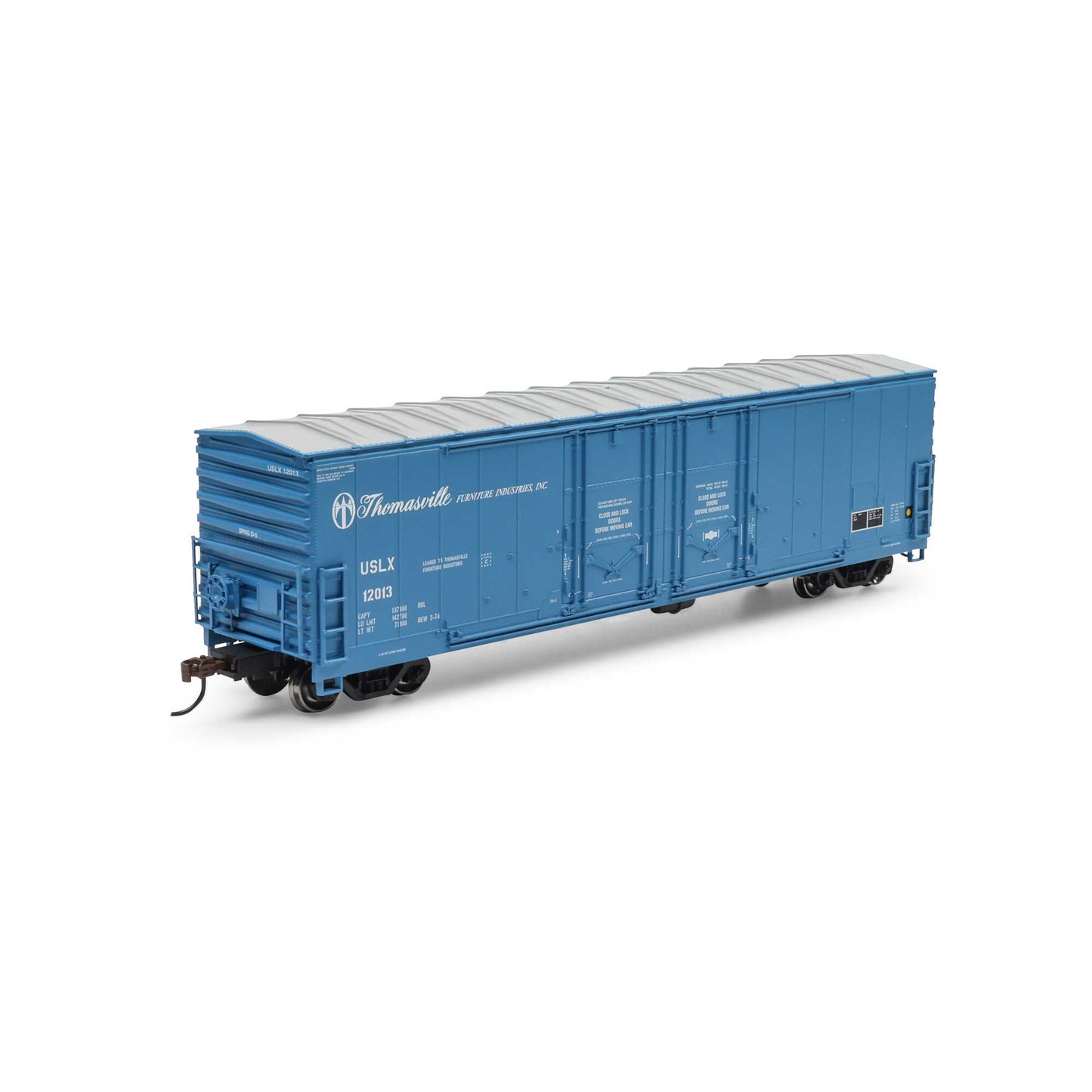 HO 50' Evans DD Plug Box Car USLX #12013 (ATH-1856)