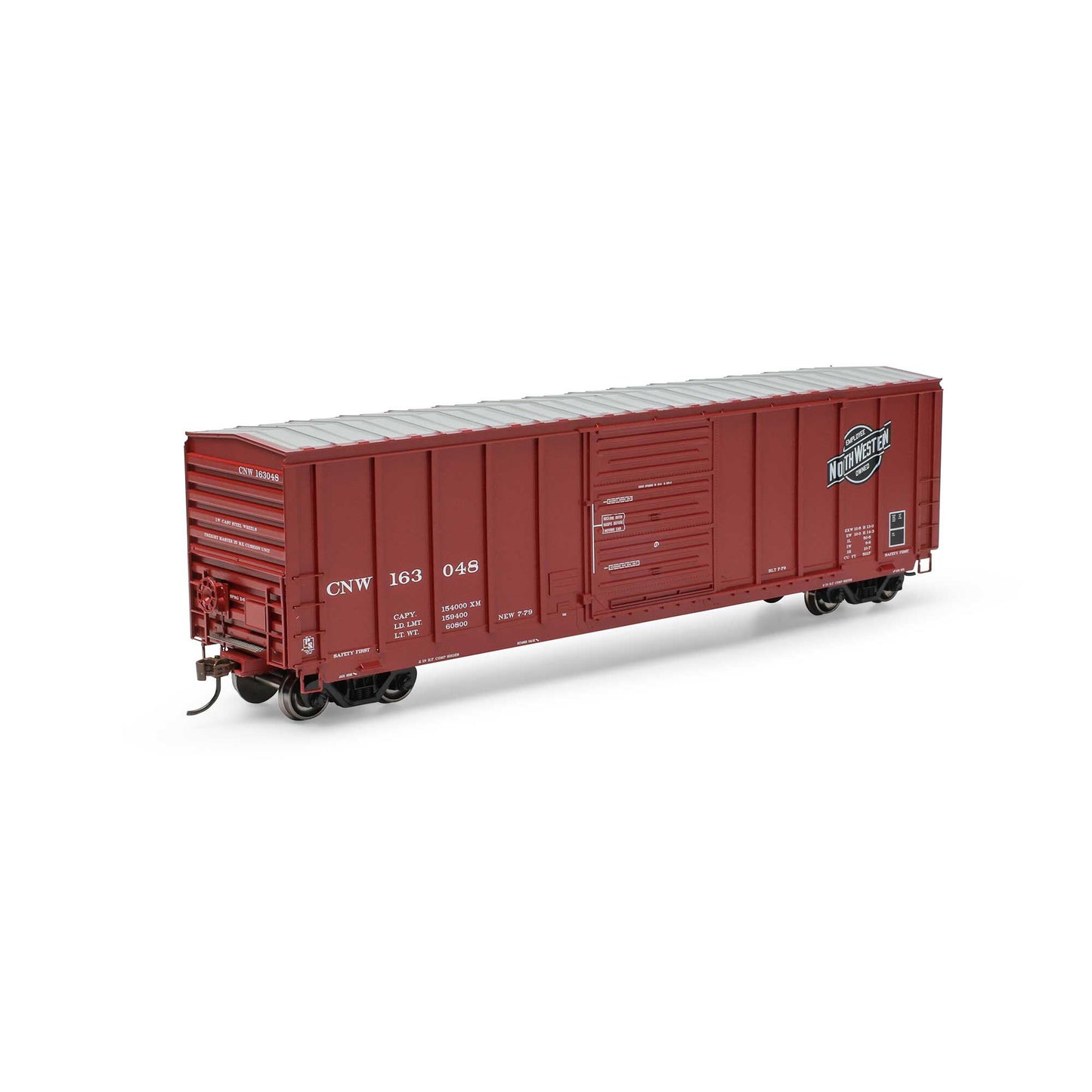 HO PS 5277 Box Car CNW #163048 (ATH-1924)