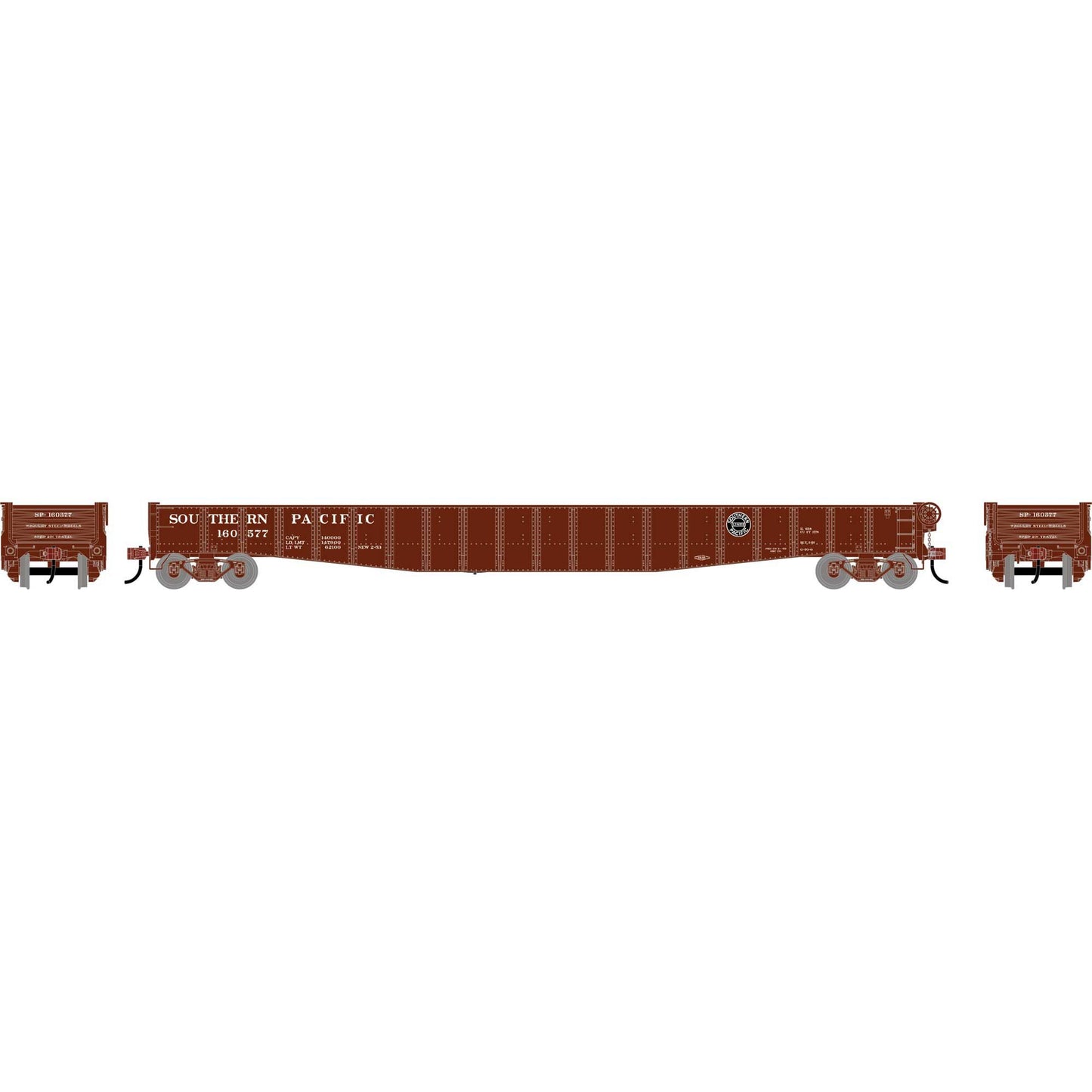 HO 65' Mill Gondola SP #160577 (ATH-1939)