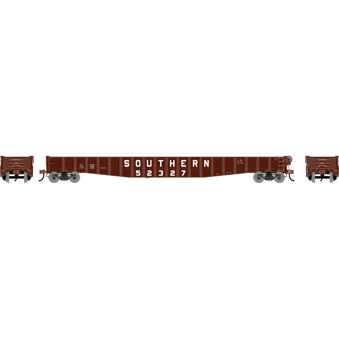 HO 65' Mill Gondola SOU #52327 (ATH-1954)