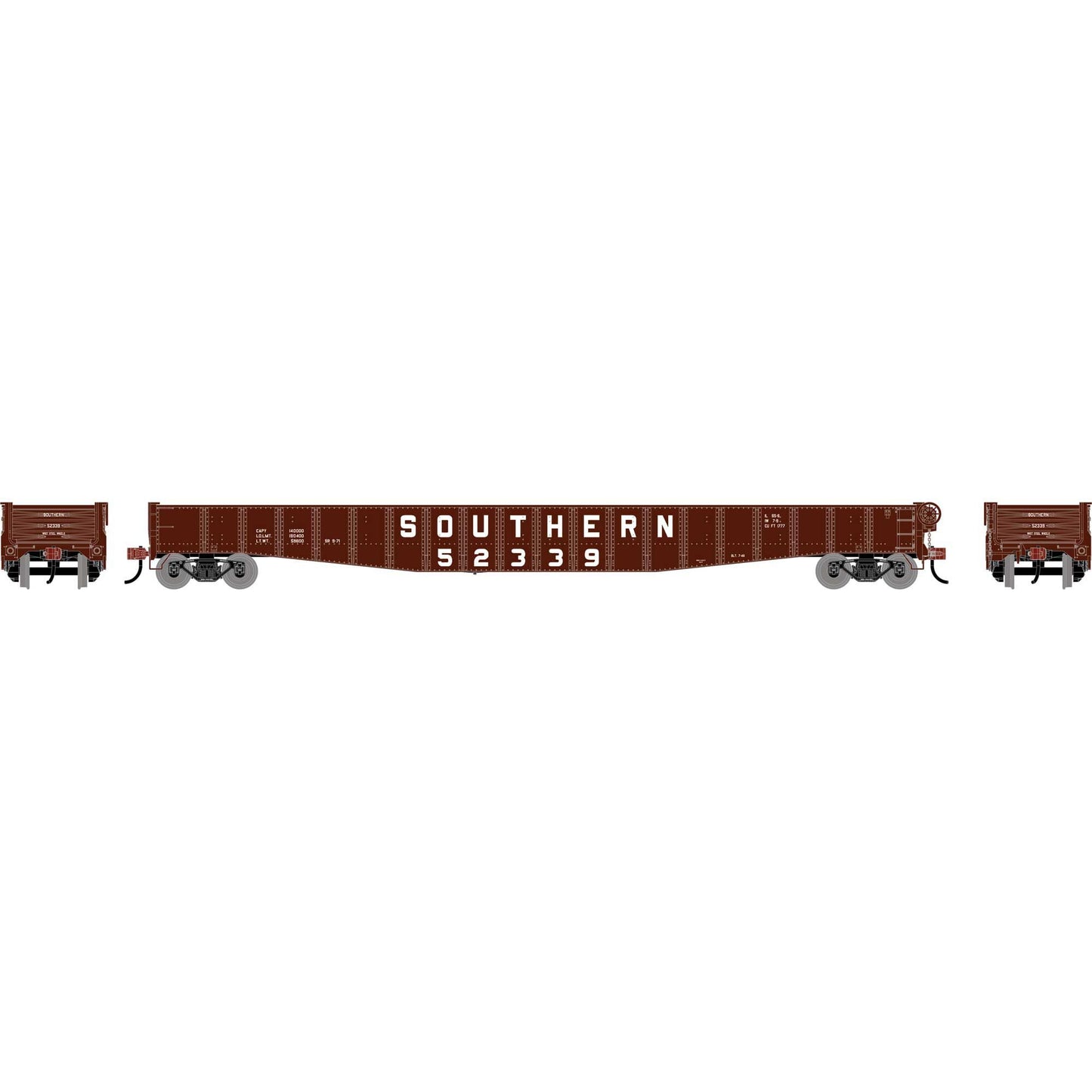 HO 65' Mill Gondola SOU #52339 (ATH-1956)