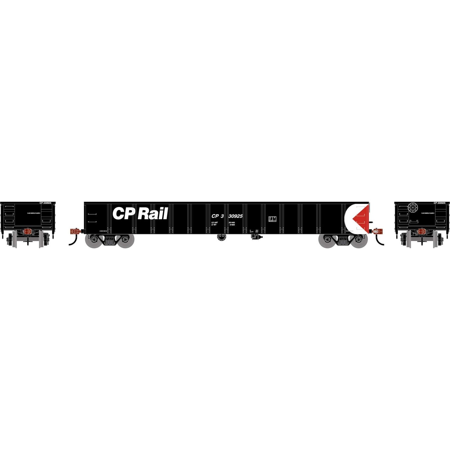 HO 52' Mill Gondola Model (ATH-1997)