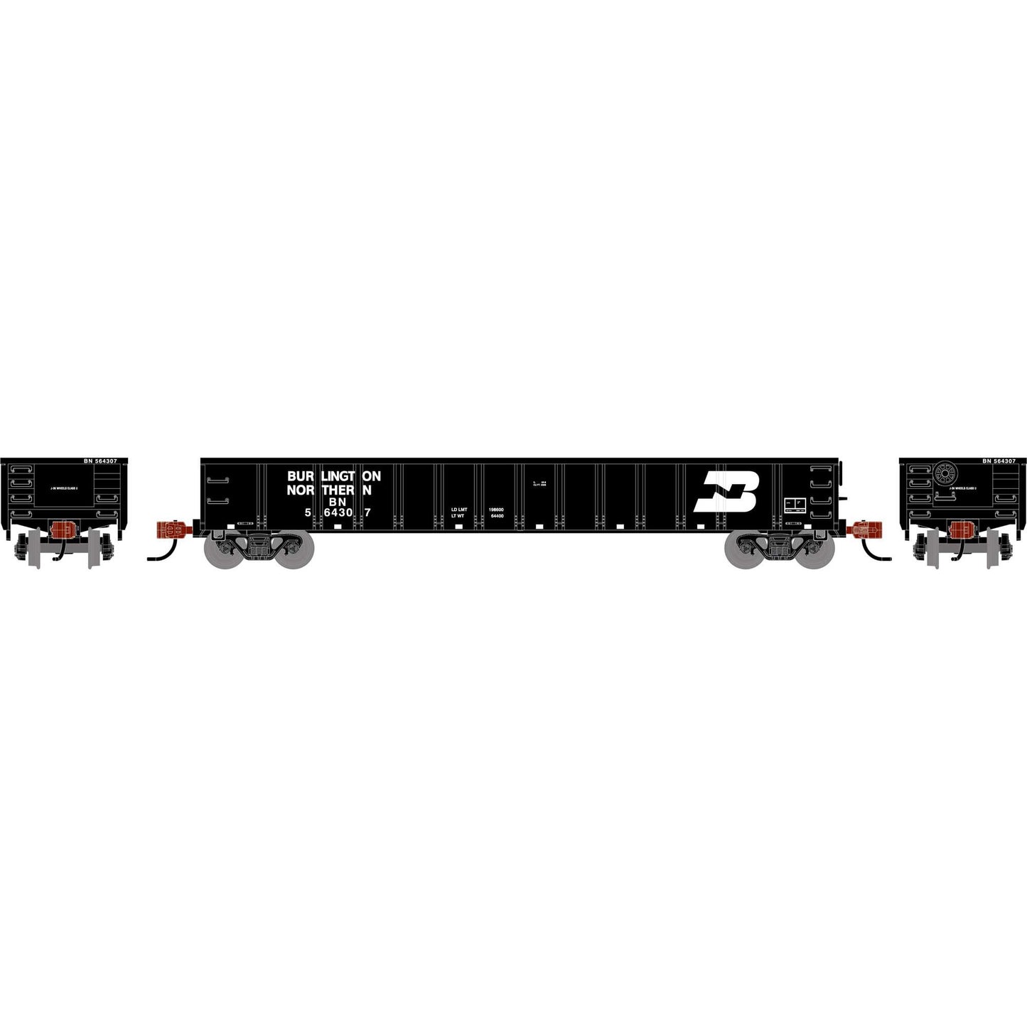 N 52' Mill Gondola BN #564307 (ATH-2020)