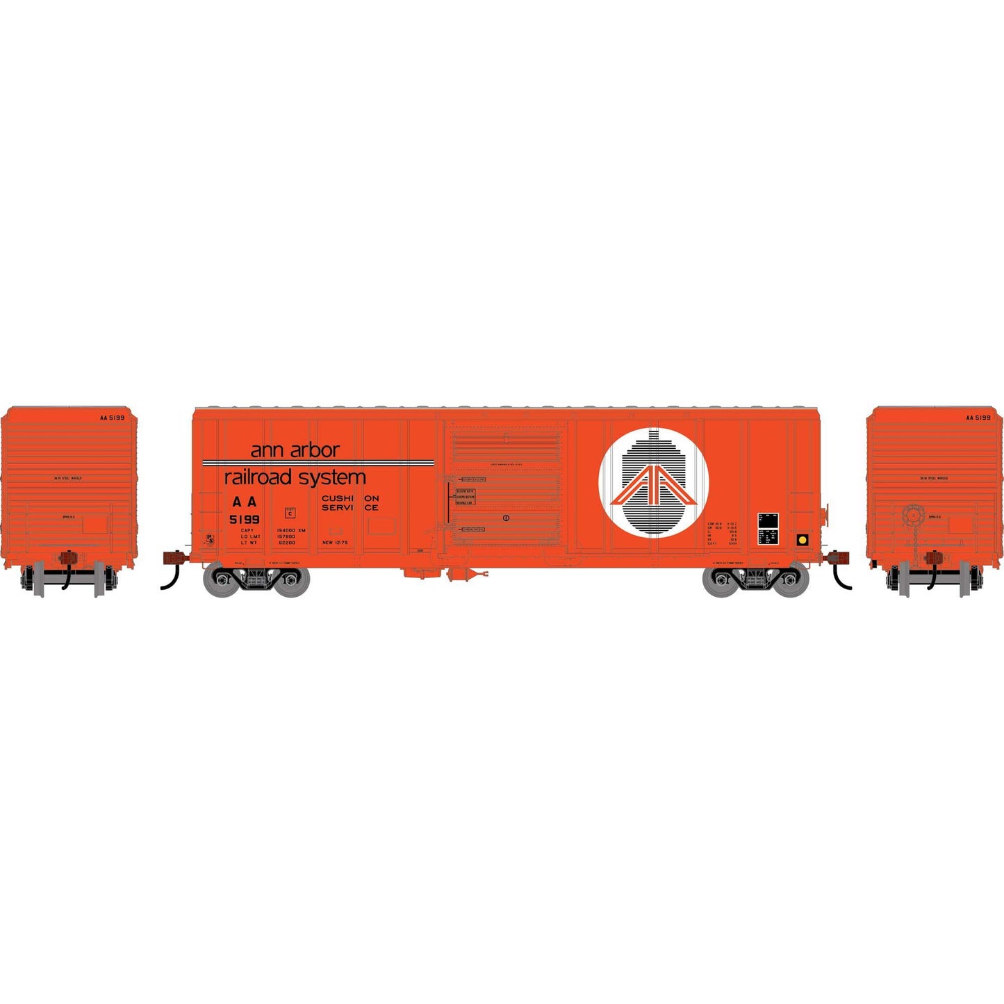 HO 50' PS 5344 Box Car AA #5199 (ATH-2040)