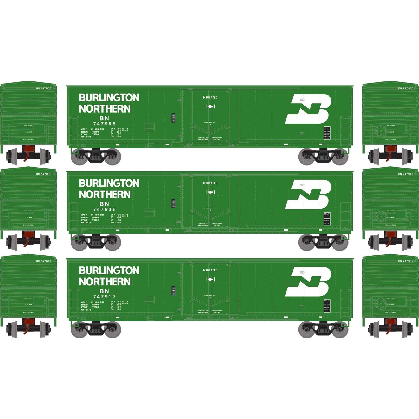 HO 50' Youngstown Plug Door Box Car (ATH-2058)