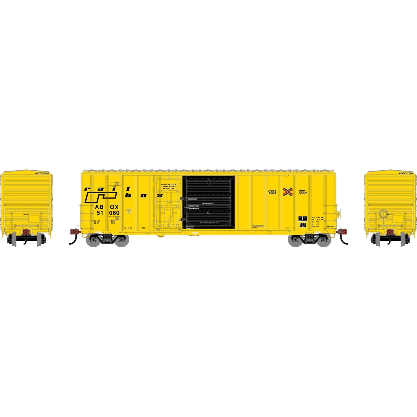 HO 50' FMC 5277 Combo Door Box Car (ATH-2127)