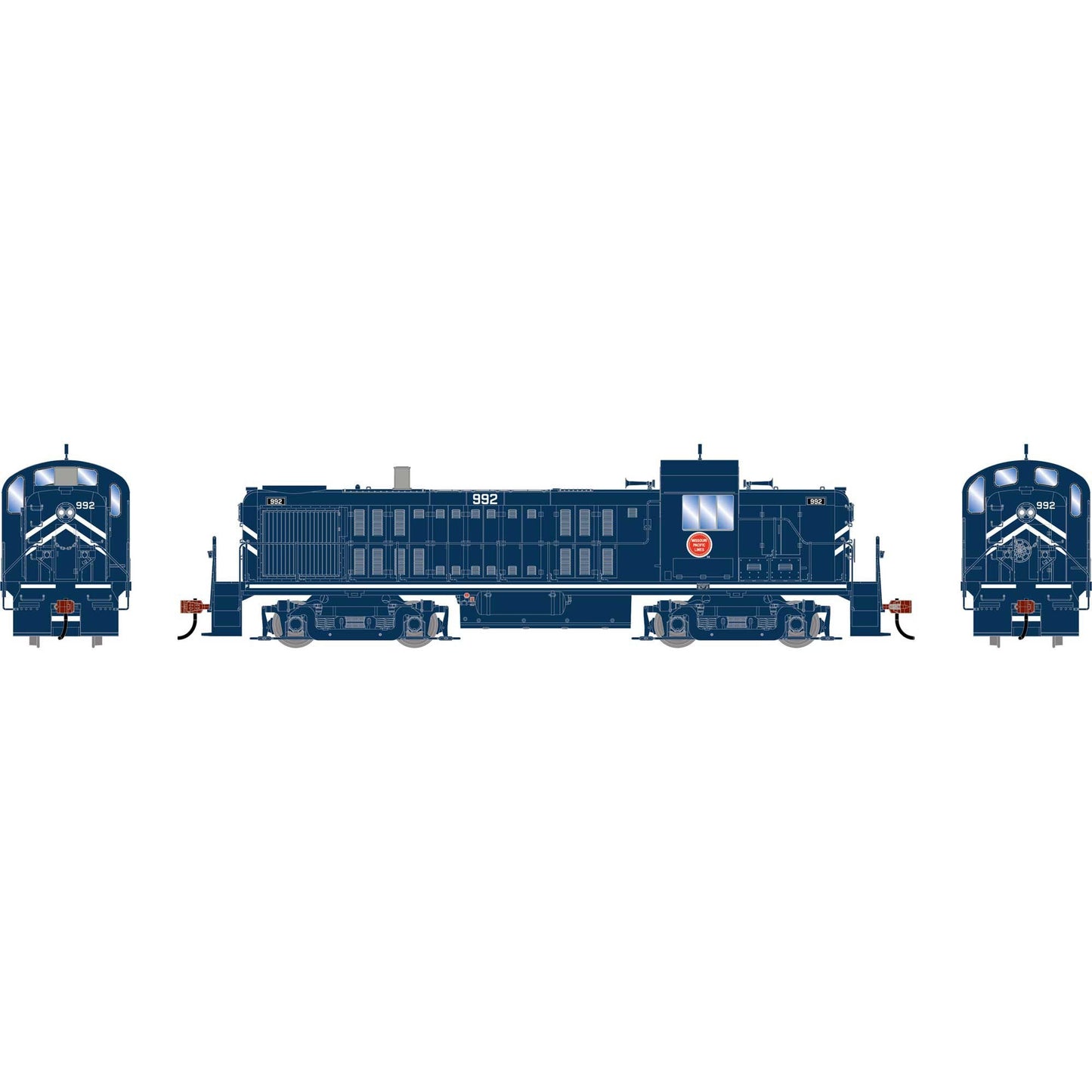 HO RS-3 Locomotive with DCC and Sound (ATH-2163)