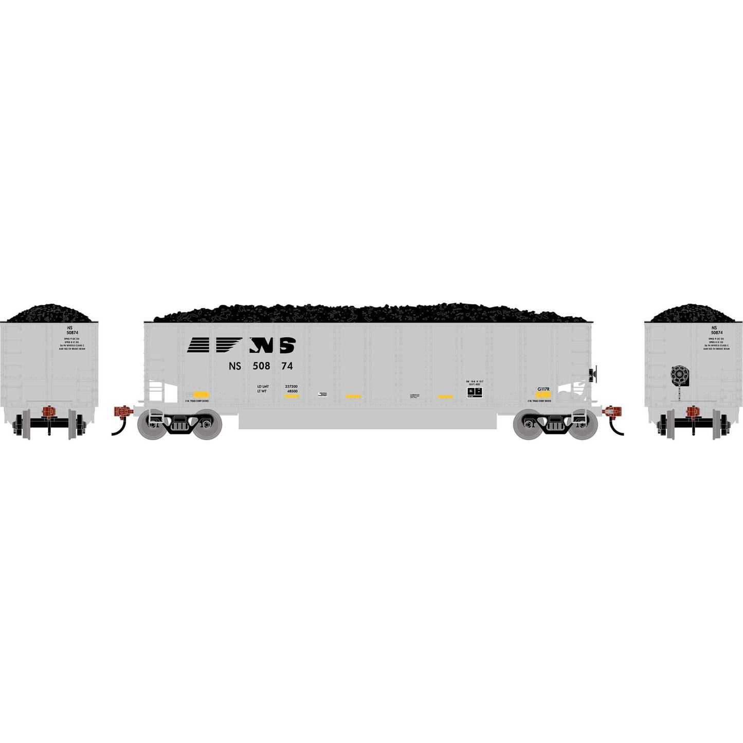 HO Athearn Bethgon Coalporter with Coal Load (ATH-2295)