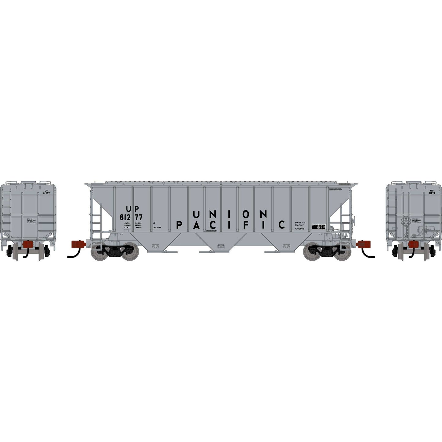 N ATH PS 4427 Covered Hopper UP #81277 (ATH-2379)