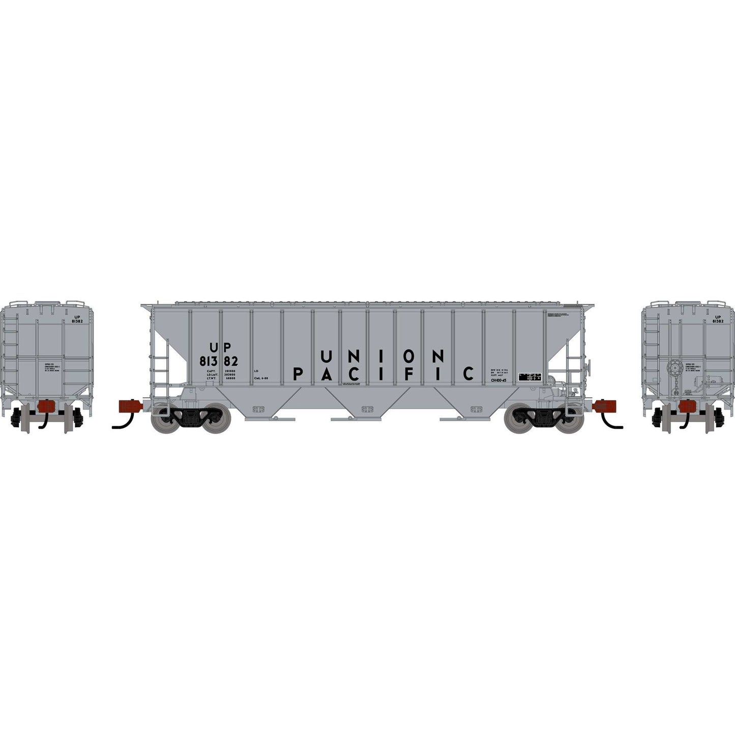 N ATH PS 4427 Covered Hopper UP #81382 (ATH-2381)
