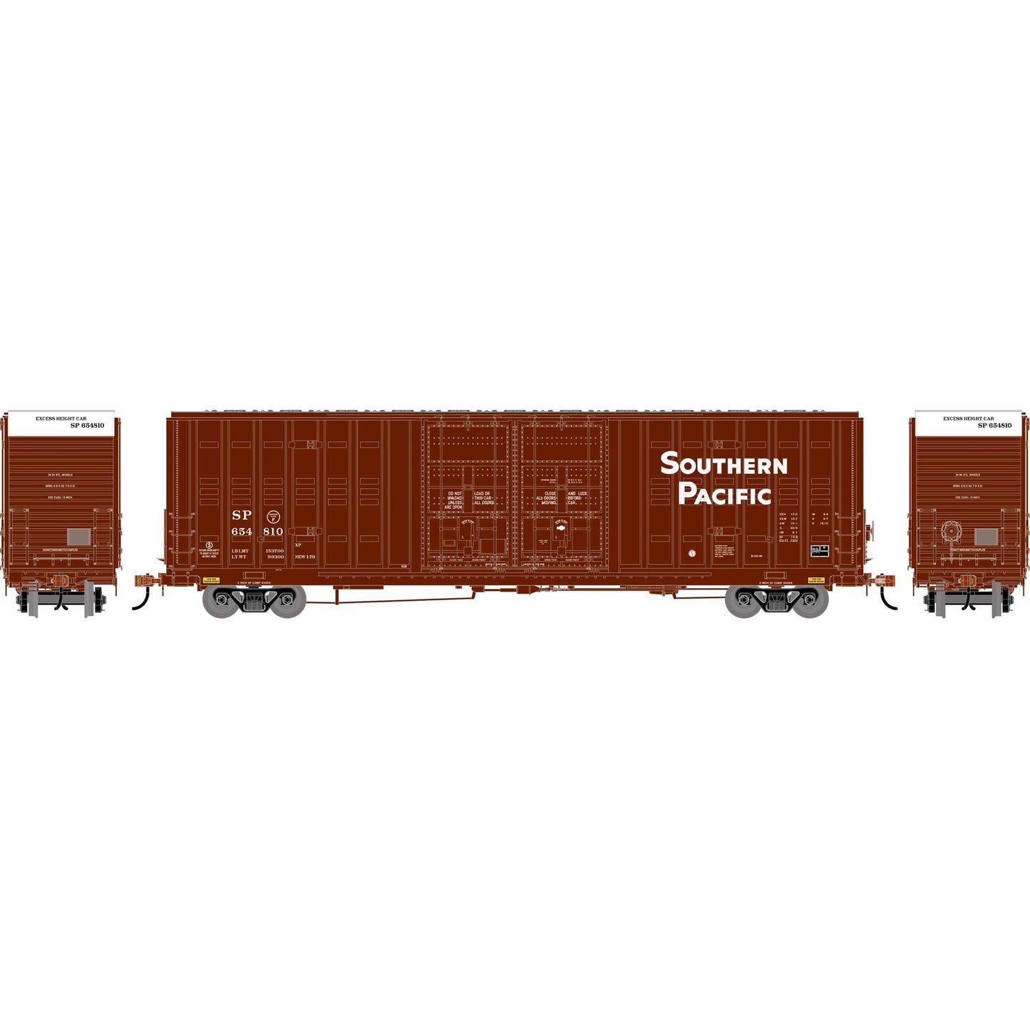 HO 60' Berwick Box Car SP #654810 (ATH-2504)