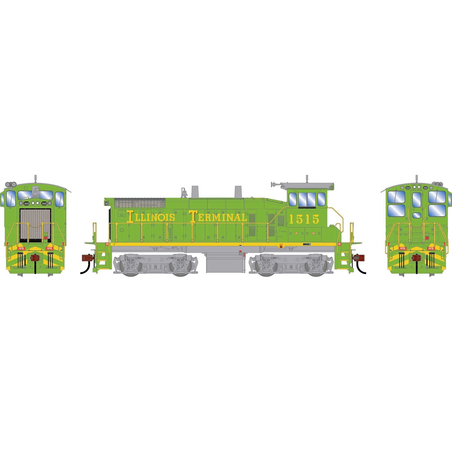 HO SW1500 Locomotive w/DCC & Sound, ITC #1515 (ATH-2537)