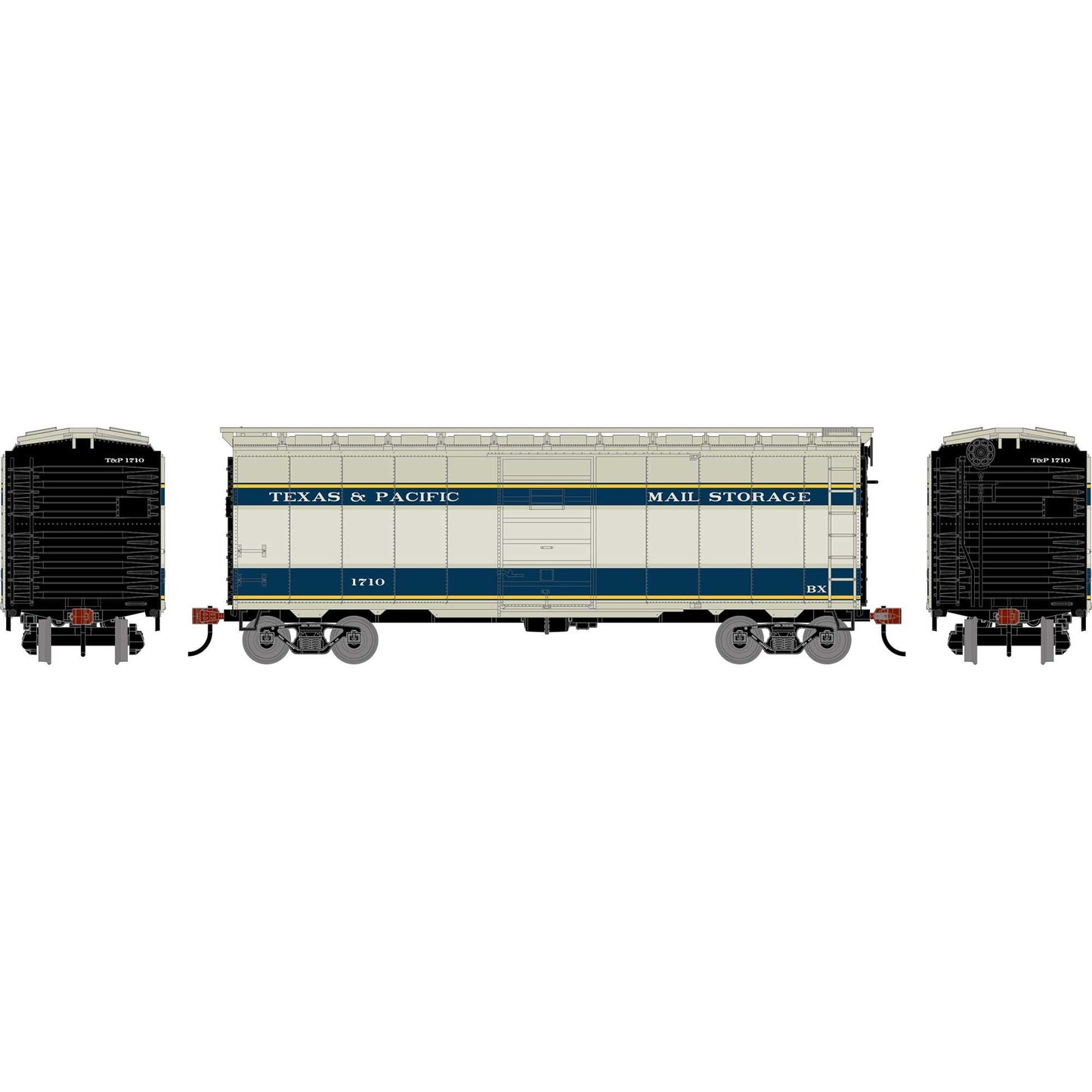 HO 40' Superior Door Box Car TP #1710 (ATH-2629)