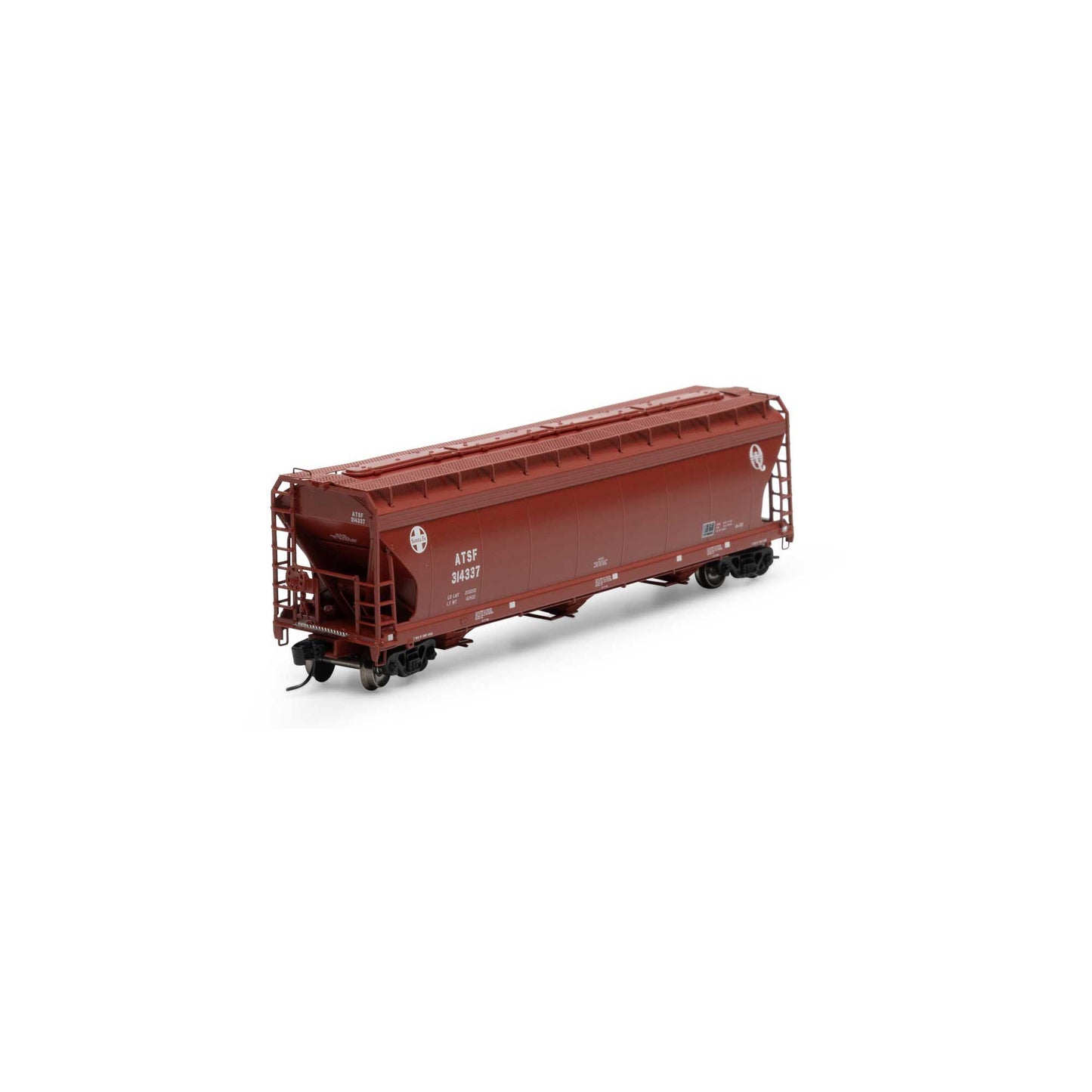 N ACF 4600 3-Bay Center Flow Hopper ATSF #314337 (ATH12945)