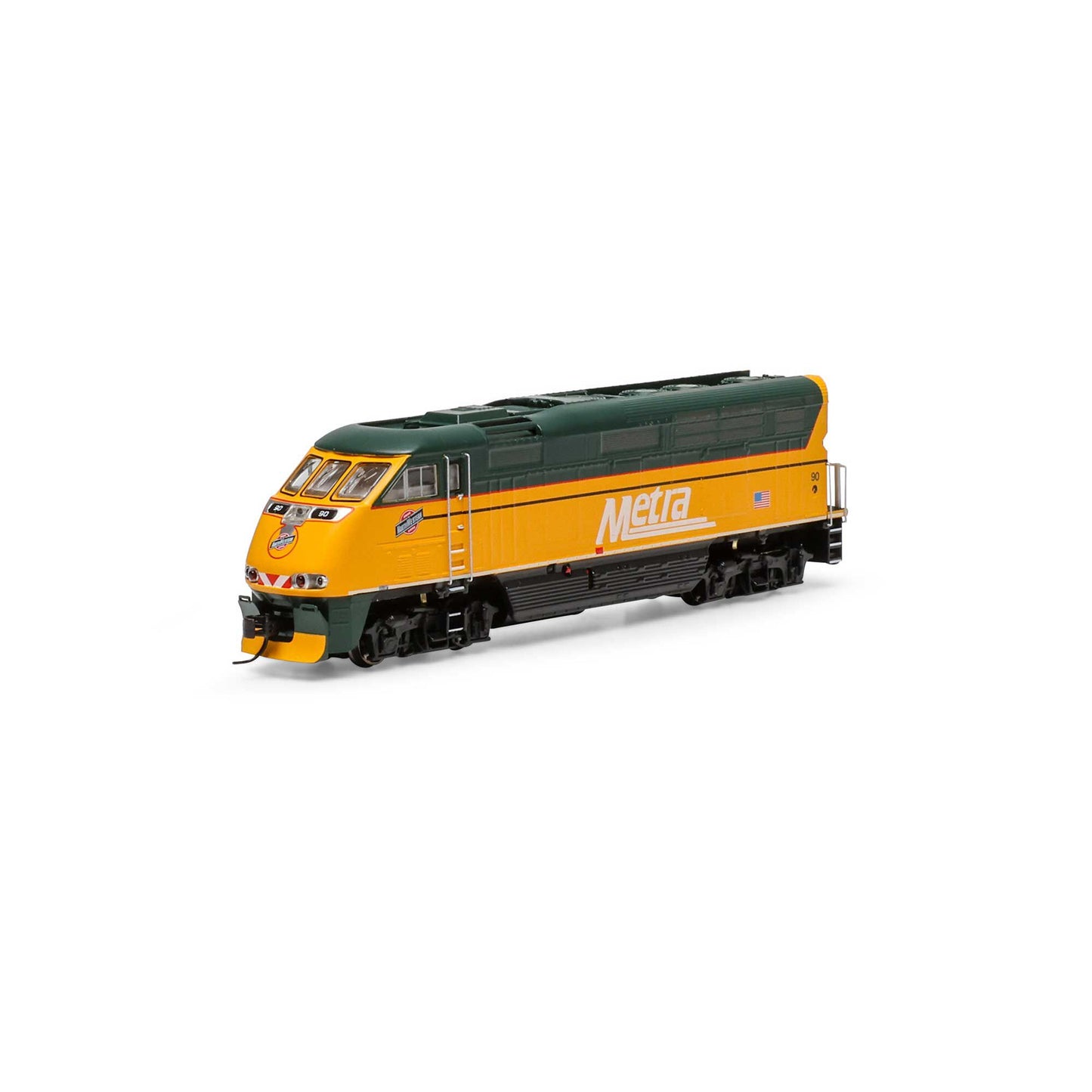 N F59PHI DCC and Sound Locomotive METX #90 (ATH15400)