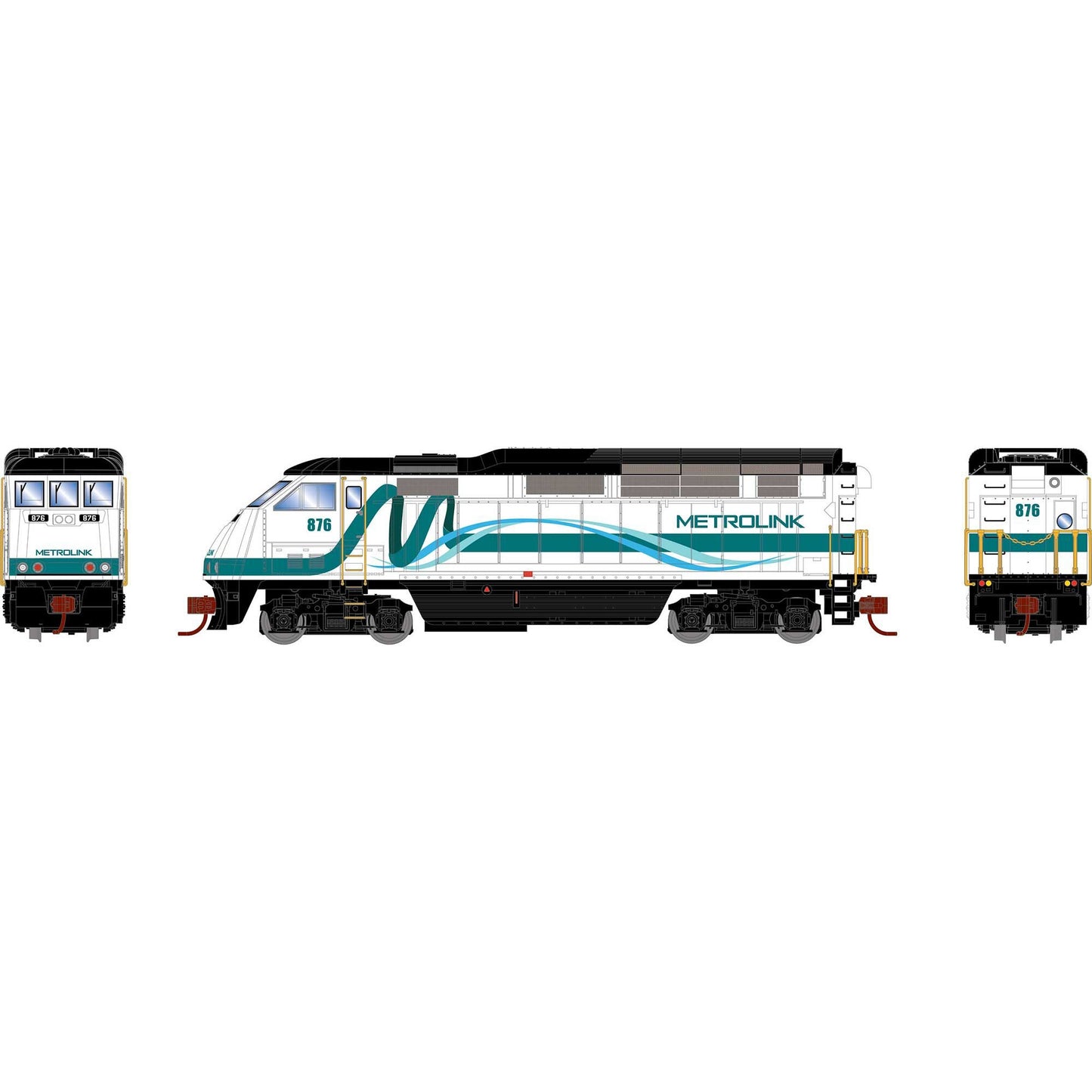 N F59PHI Locomotive SCAX #887 (ATH15871)
