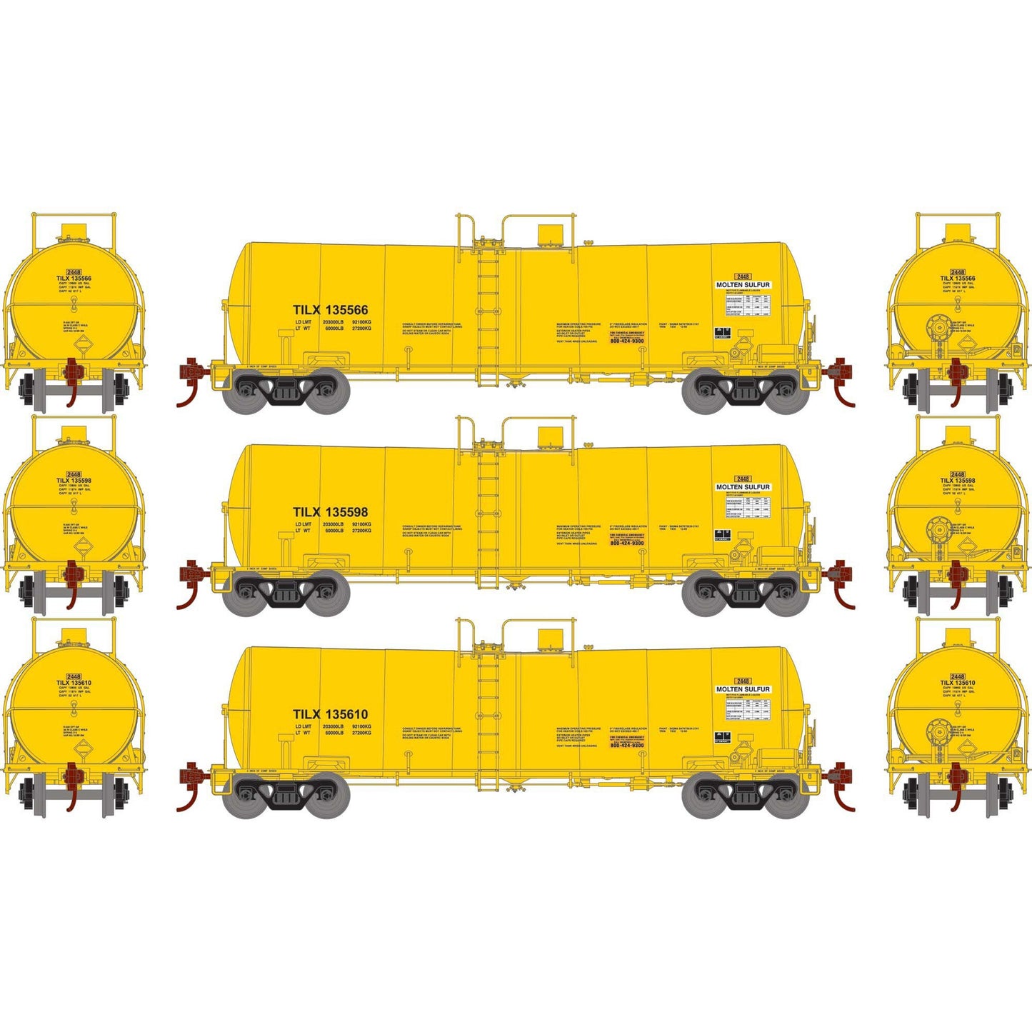 HO 16,000 Gallon Clay Tank Model (ATH16398)