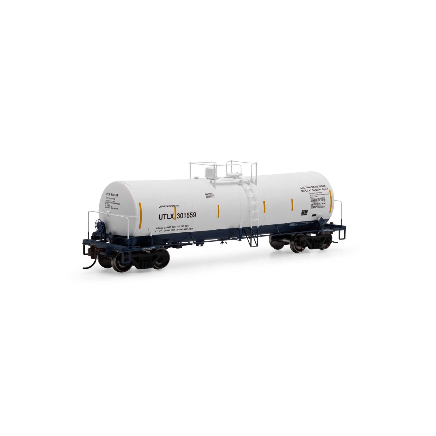 HO 16,000 Gallon Clay Tank Car UTLX #301559 (ATH16399)