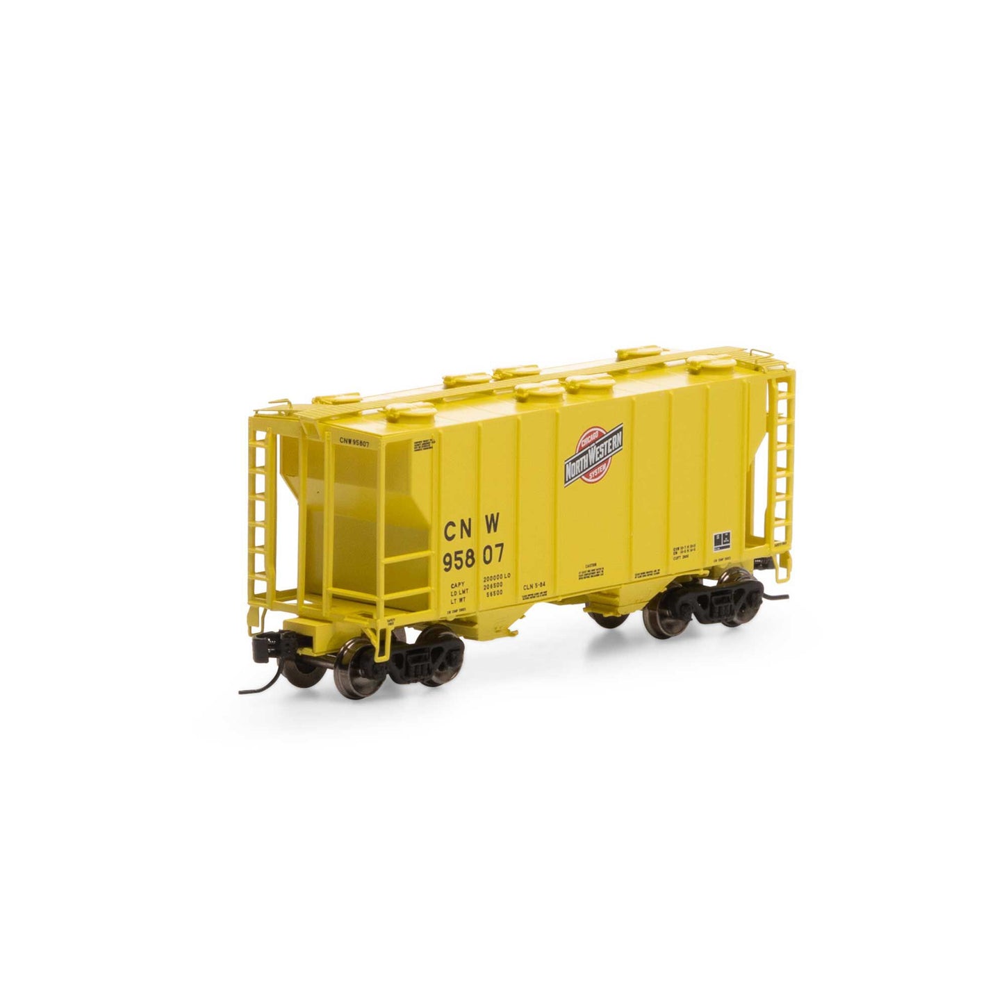 N PS-2 2600 Covered Hopper C&NW #95807 (ATH17246)