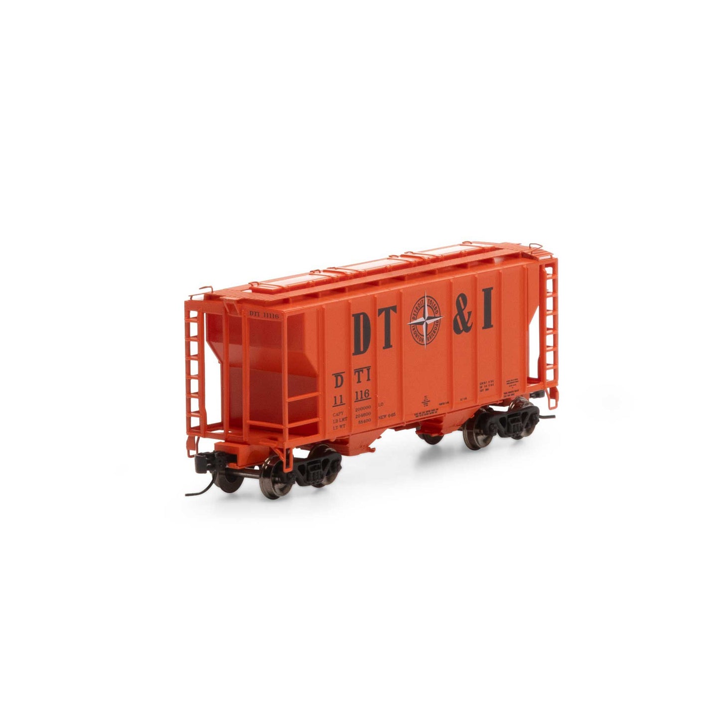 N PS-2 2600 Covered Hopper DT&I #11116 (ATH17250)