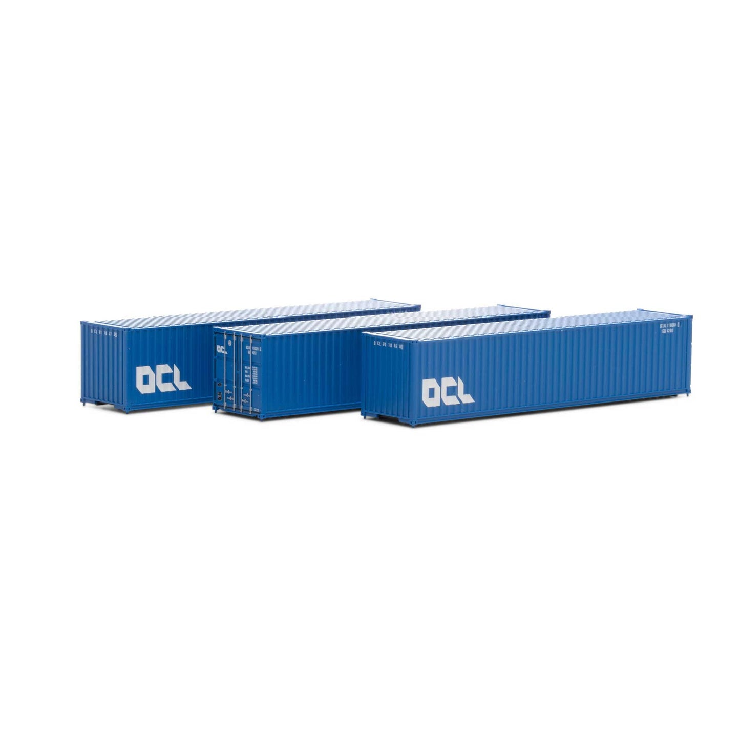 N 40' Corrugated Low-Cube Container OCLU #1 (3) (ATH17396)