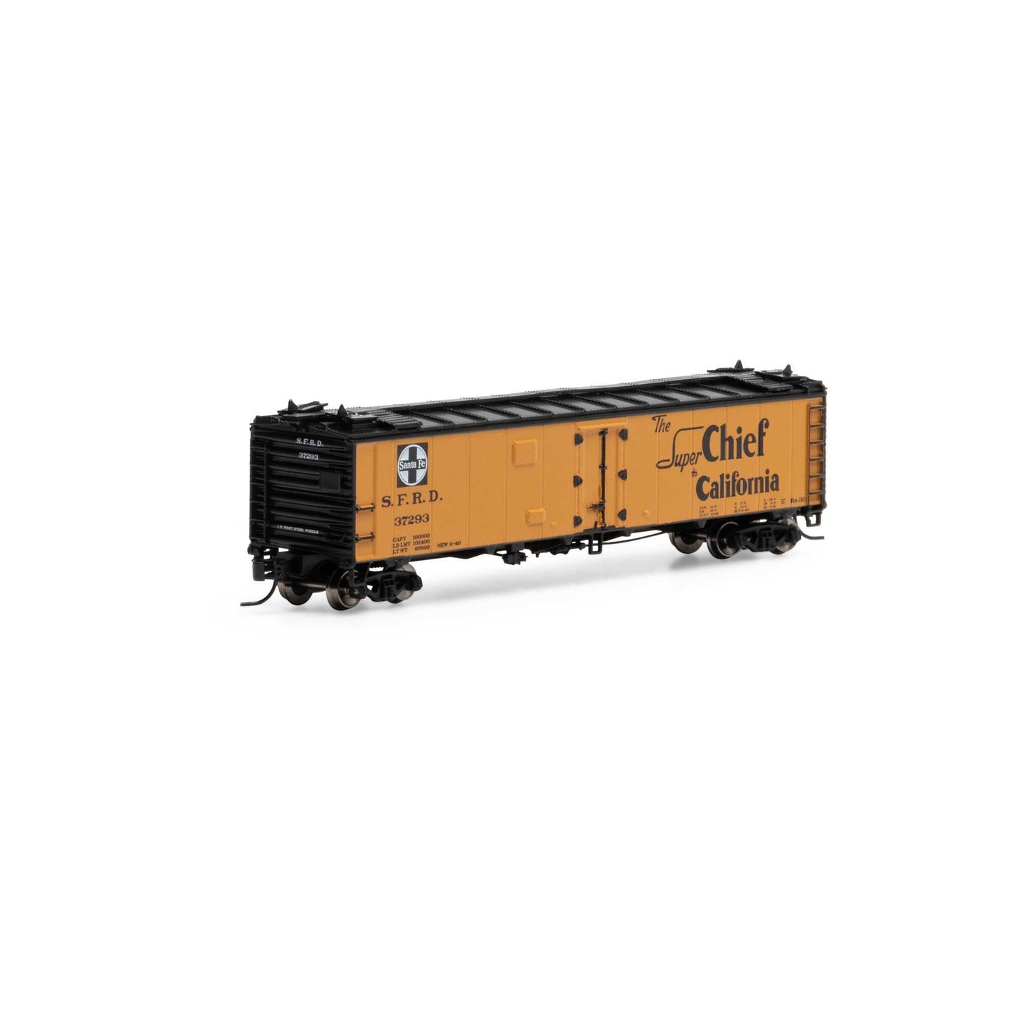 N 50' Ice Bunker Reefer SFRD #37293 (ATH18074)