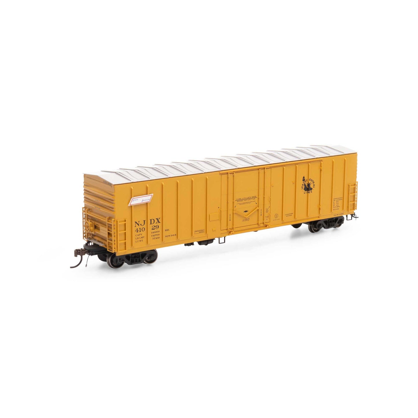 HO 50' NACC Box CNJ #41029 Plastic Model (ATH18444)