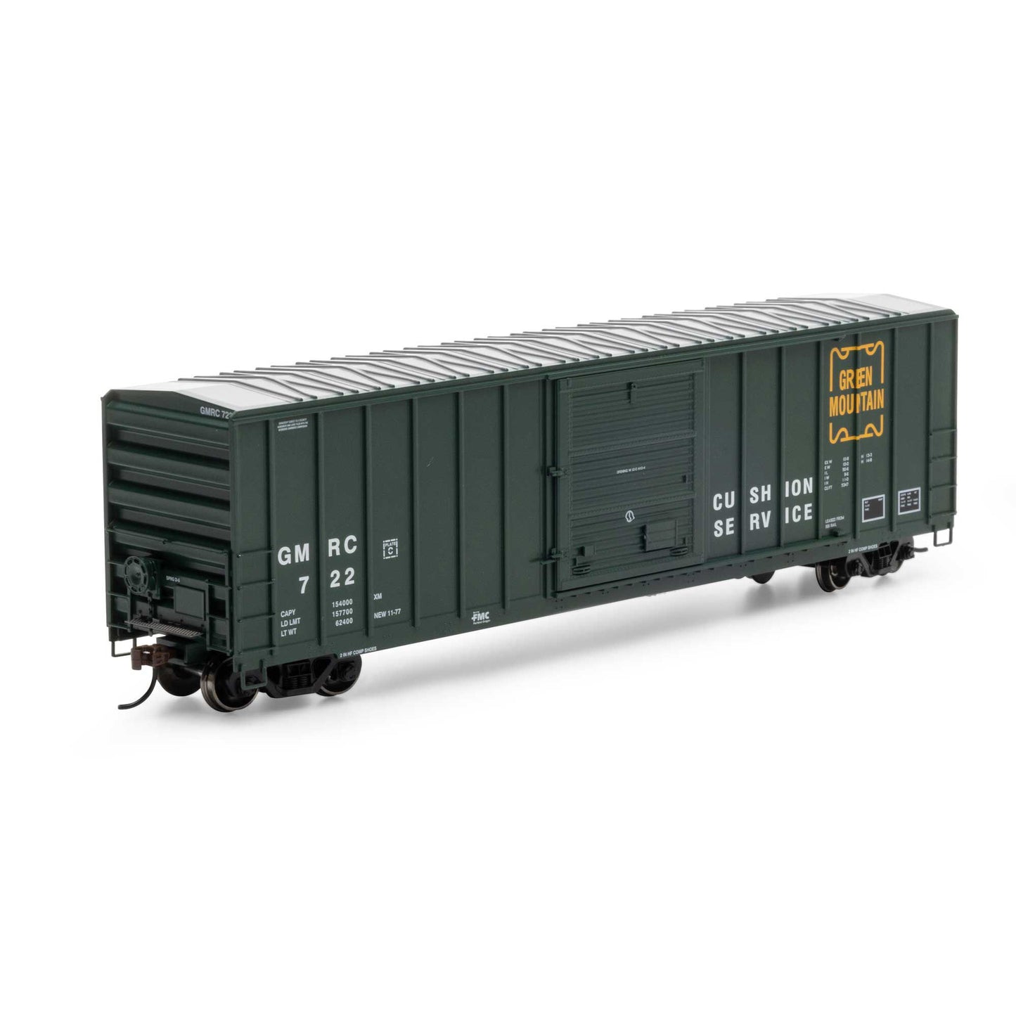 HO 50' FMC 5347 Box Car GMRC #722 (ATH18698)