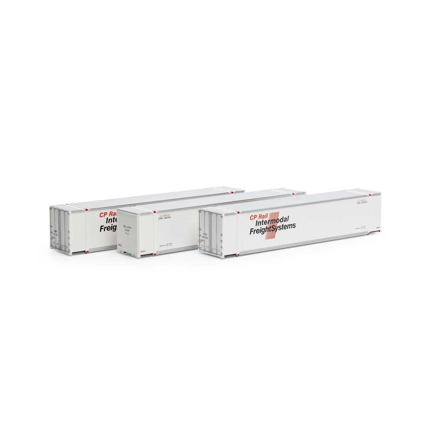 HO 48' Containers CPBU #680415 #680420 #680431 (3) (ATH19146)