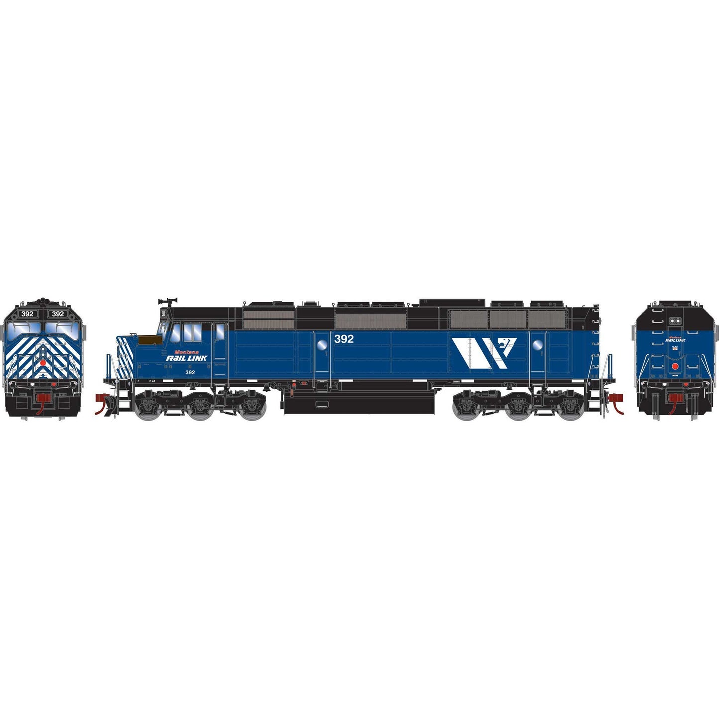 N F45 Locomotive with DCC and Sound, MRL #392 (ATH19188)
