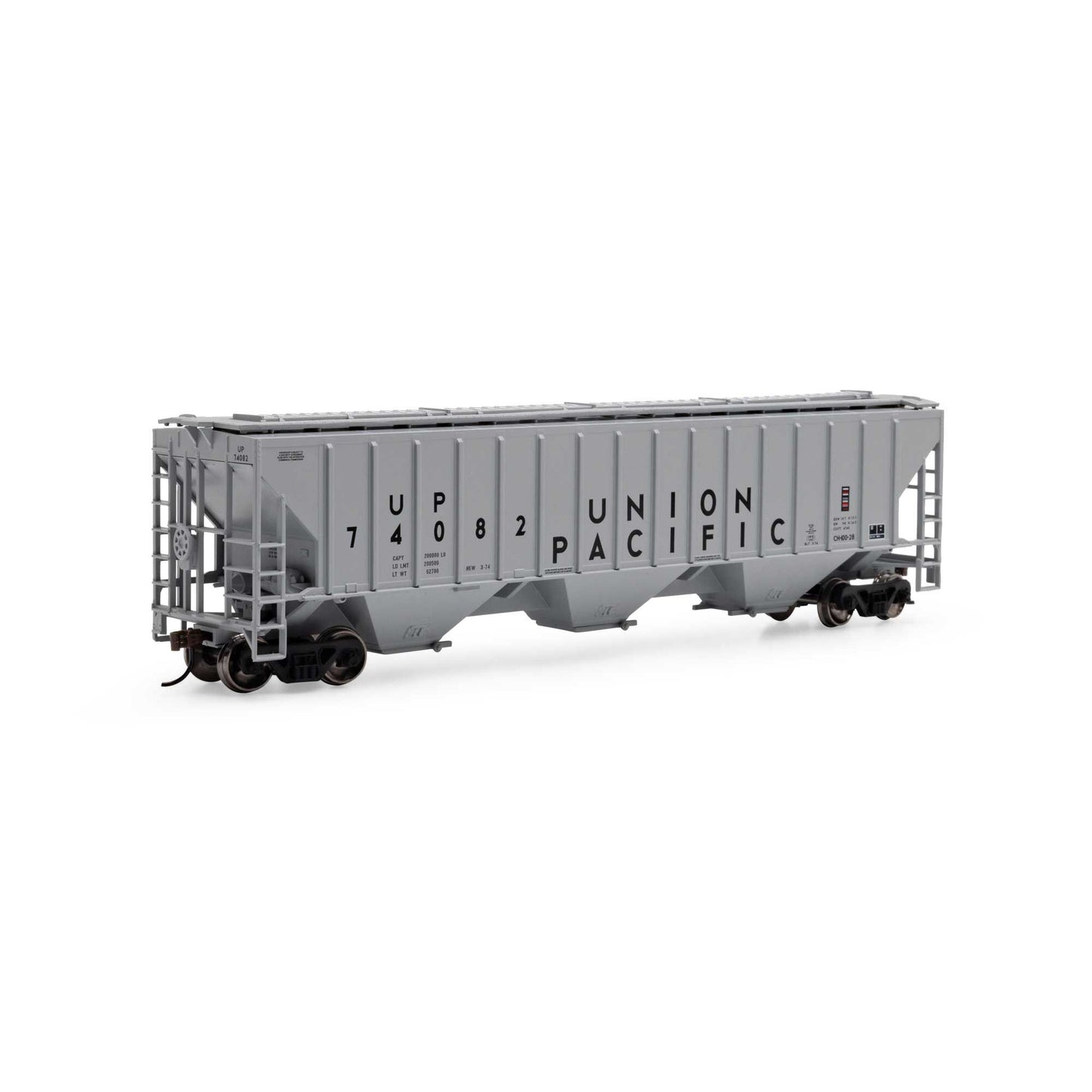 HO PS4740 Covered Hopper Union Pacific #74225 (ATH22262)