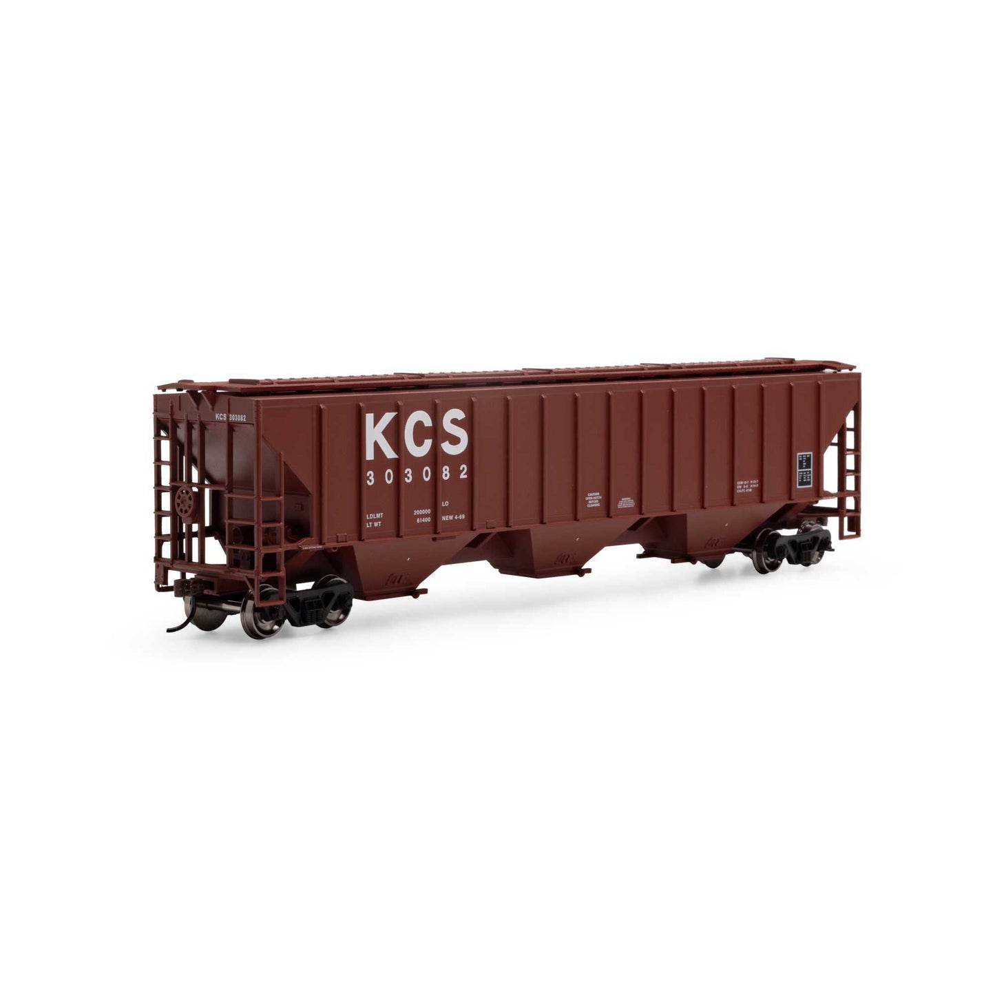 HO PS4740 Covered Hopper KCS #303082 (ATH22264)