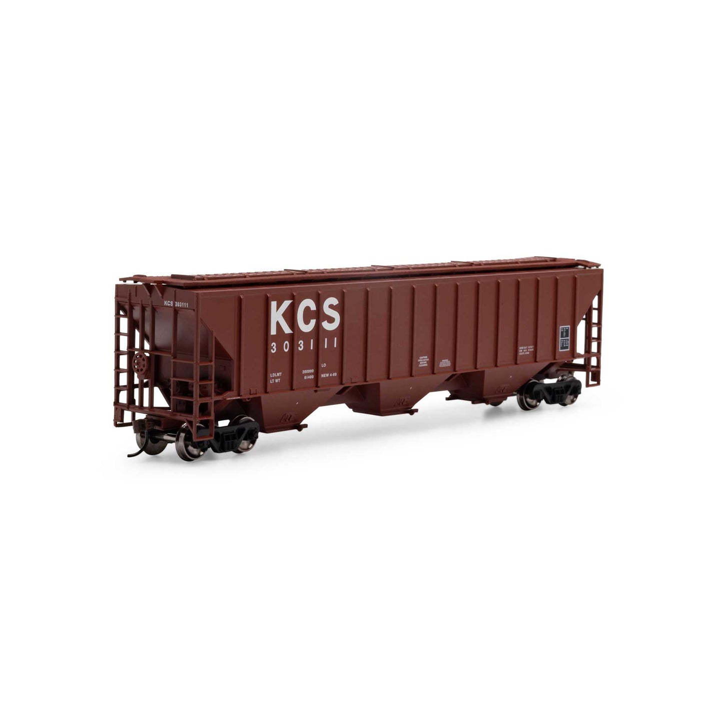 HO PS4740 Covered Hopper KCS #303111 (ATH22265)