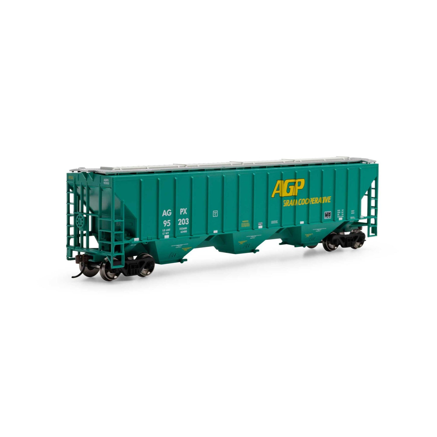 HO PS4740 Covered Hopper AGPX #95203 (ATH22270)