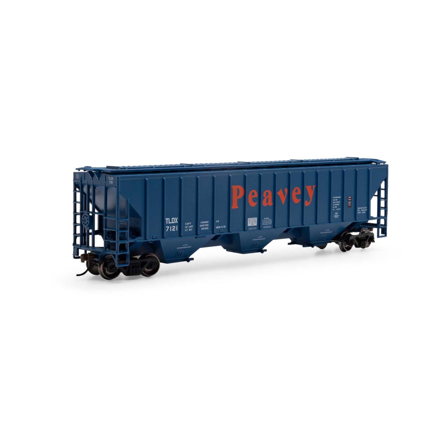 HO PS4740 Covered Hopper TLDX #7121 (ATH22273)