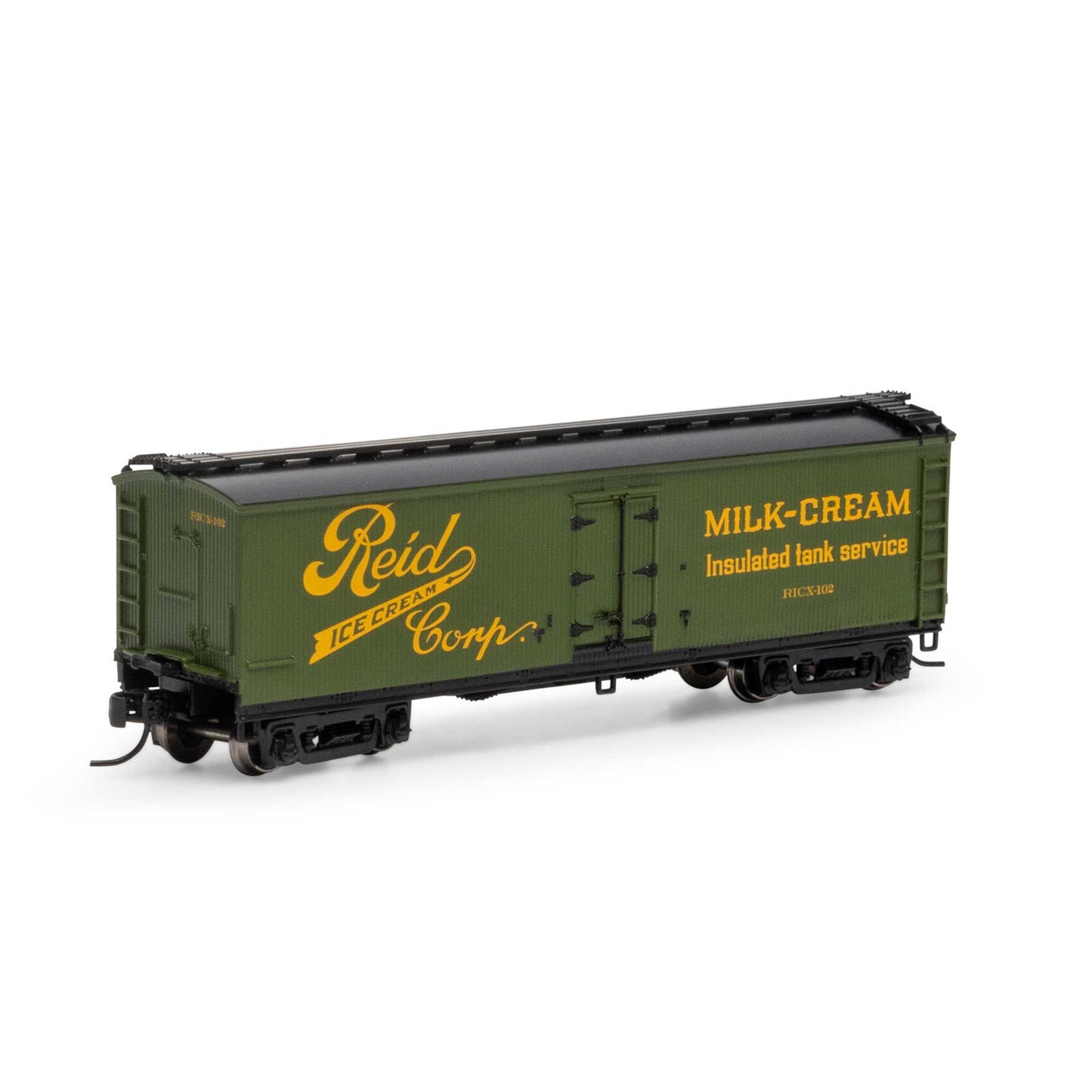 N 40' Pfaudler Milk Car Reid Ice Cream #102 (ATH24030)