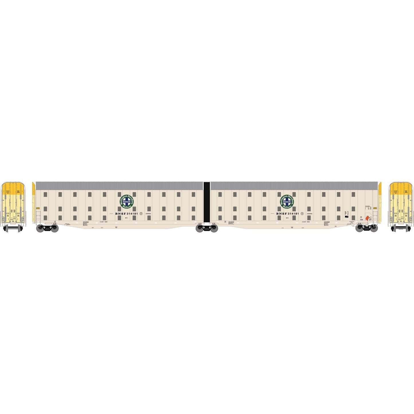N Auto-Max Carrier BNSF Auto Rack (ATH24747)
