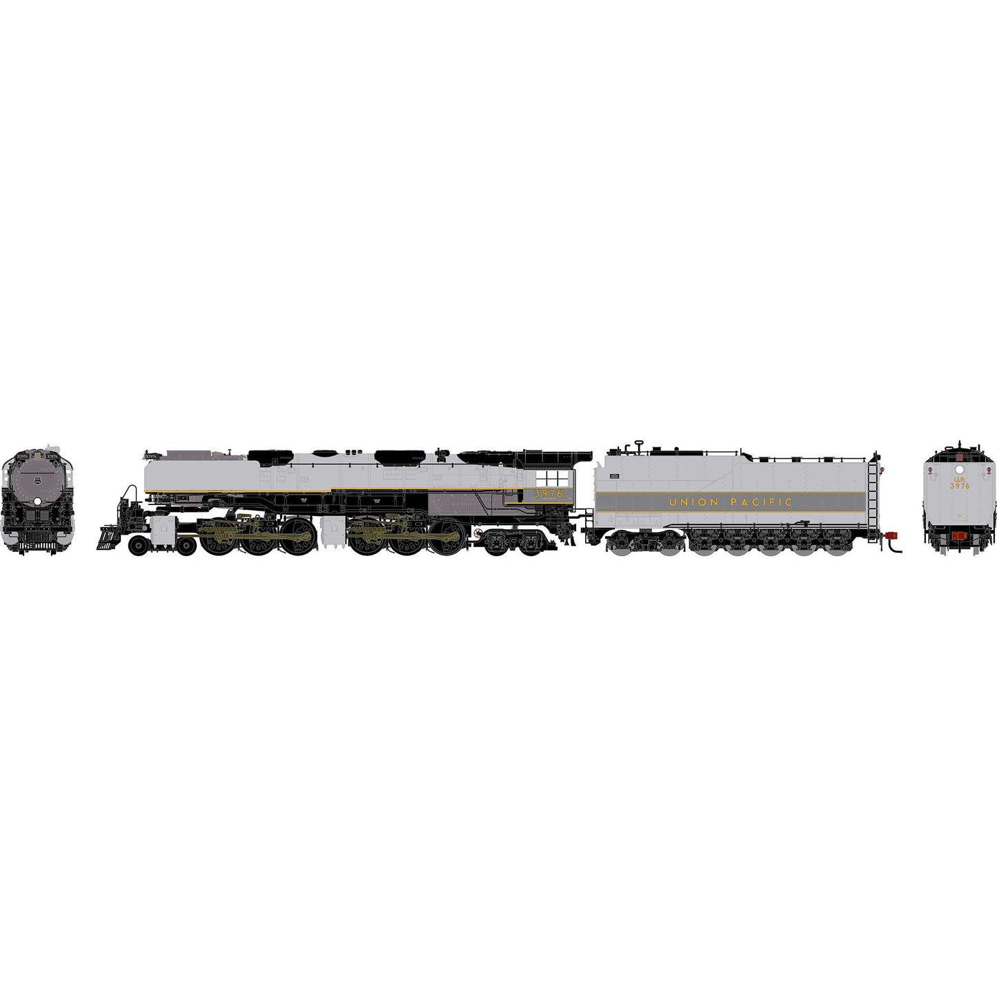 N 4-6-6-4 Union Pacific #3976 Model Locomotive (ATH25544)