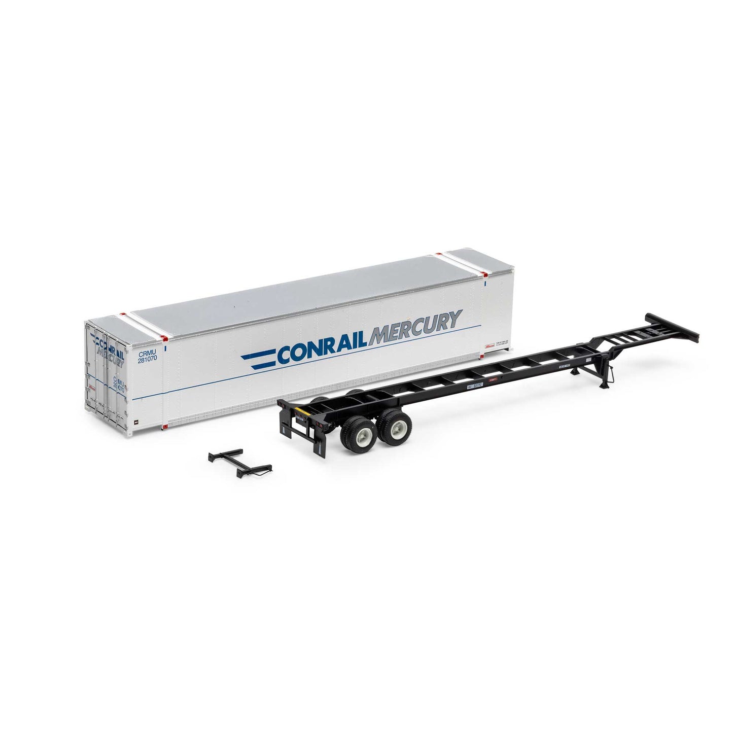 HO 48' Container with Chassis, CRMU / BNZ (ATH27994)