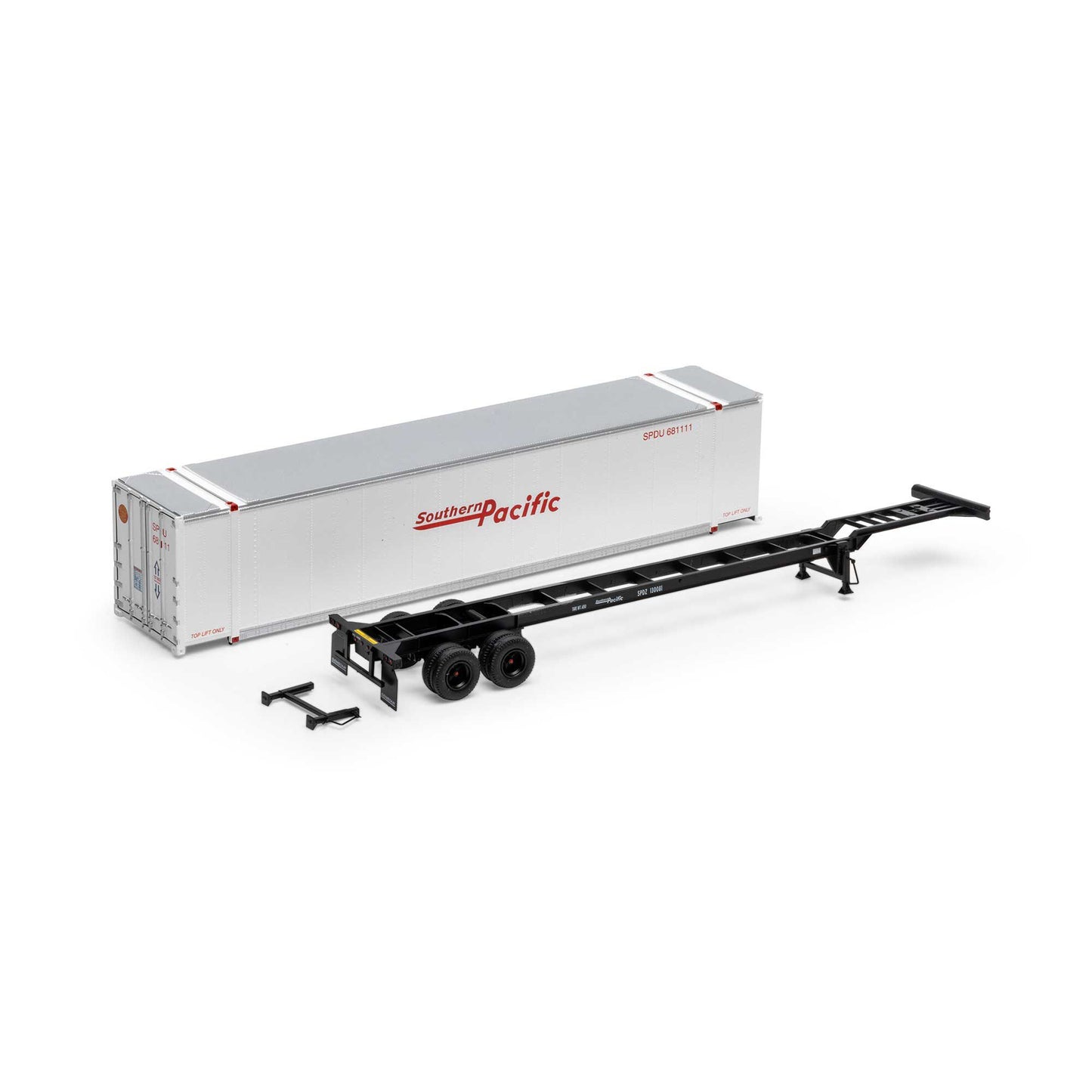 HO 48' Container with Chassis, SPDU / SPDZ (ATH27996)