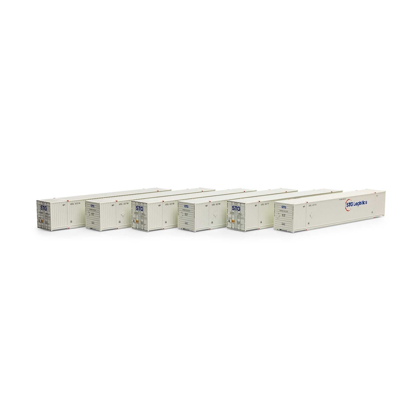 HO 53' CIMC Container STG Logistics #1 (6) Plastic Model (ATH28519)